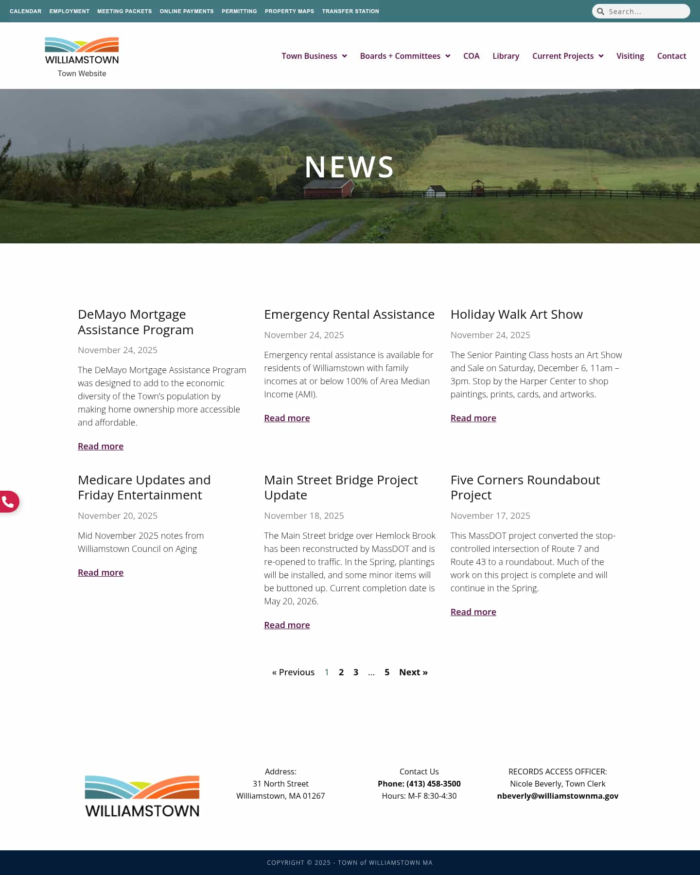 Latest website image capture