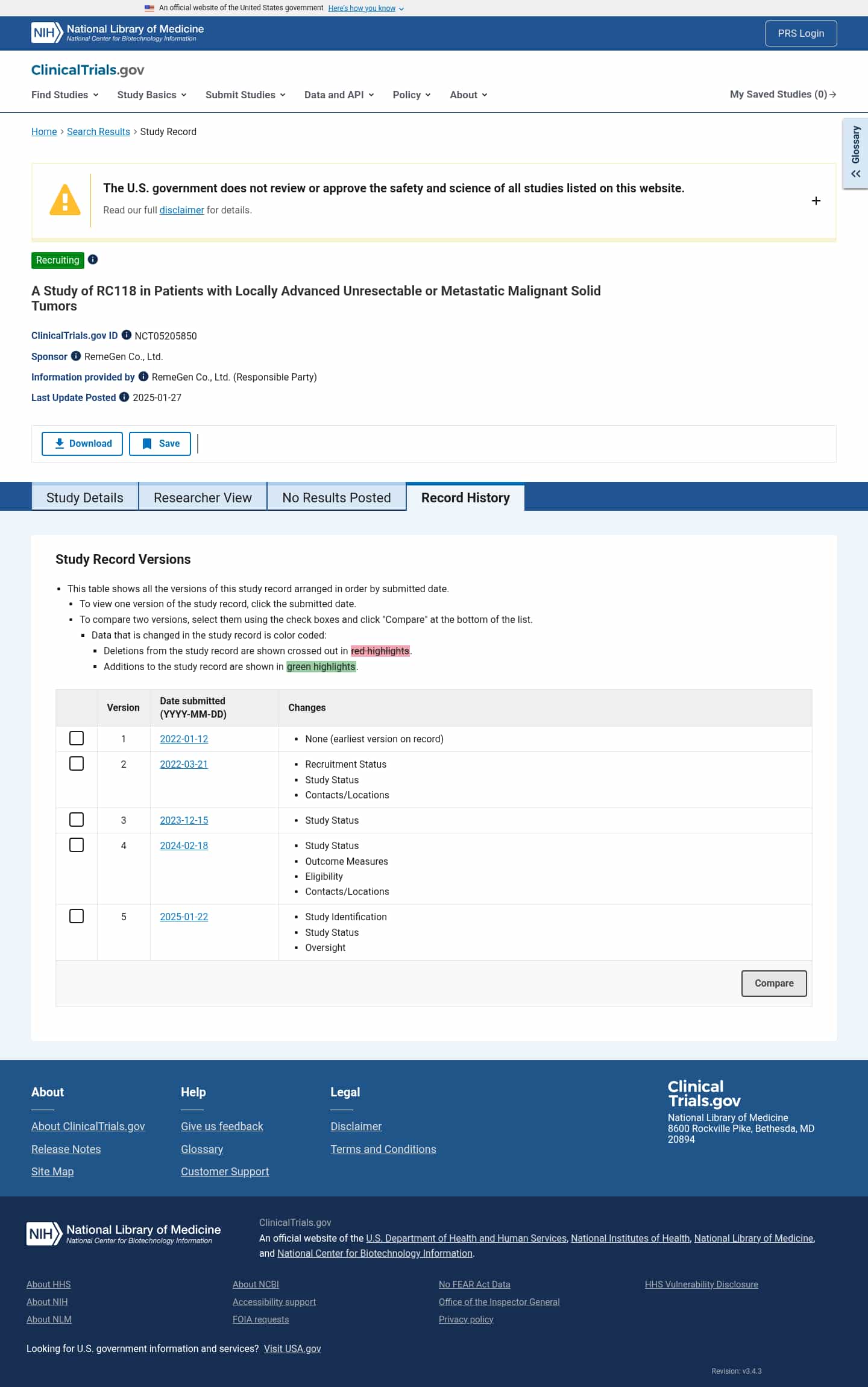 Latest website image capture
