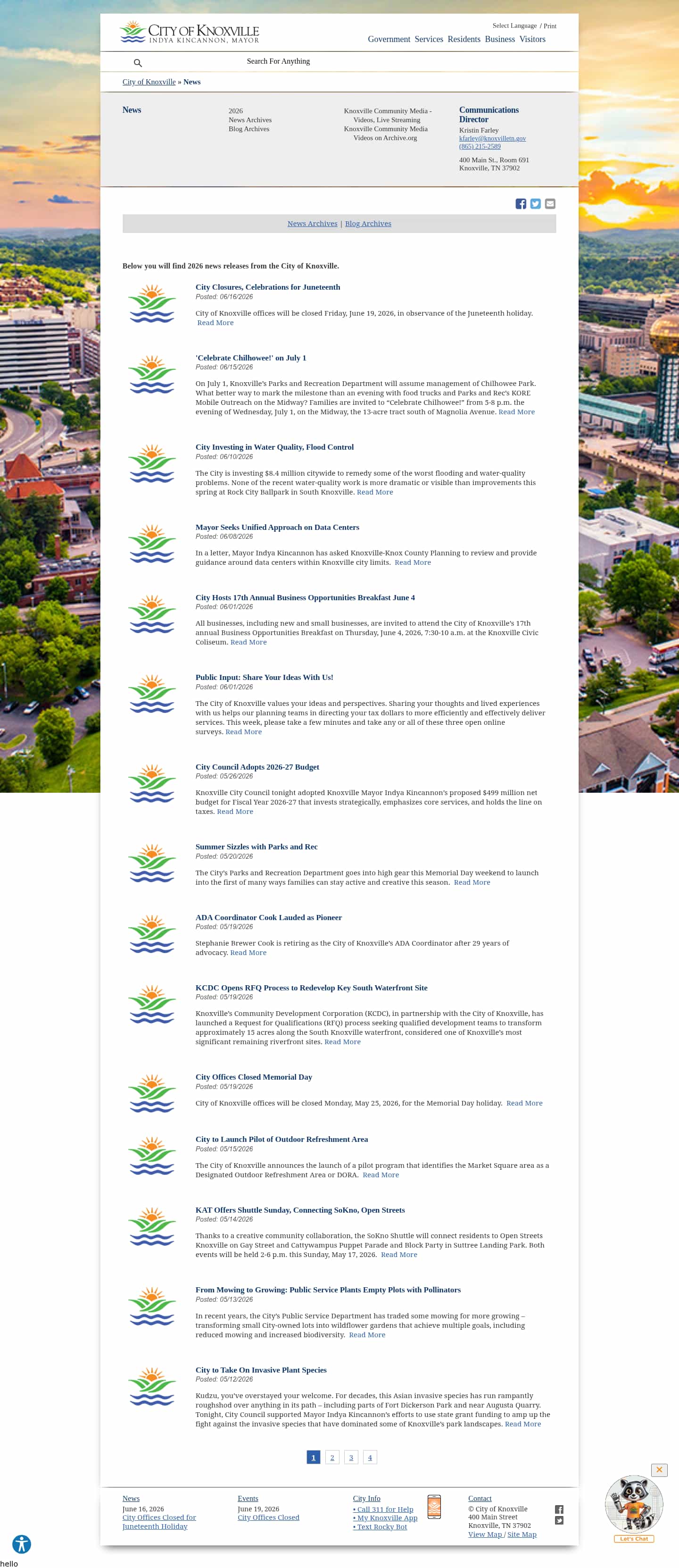 Latest website image capture