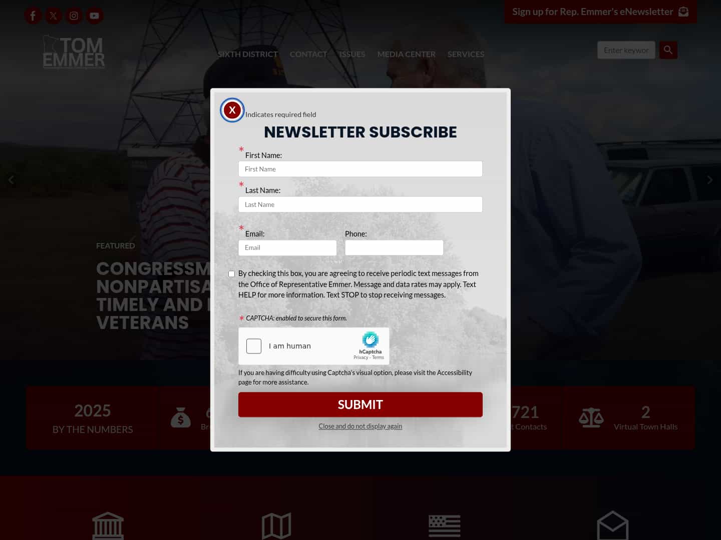 Latest website image capture