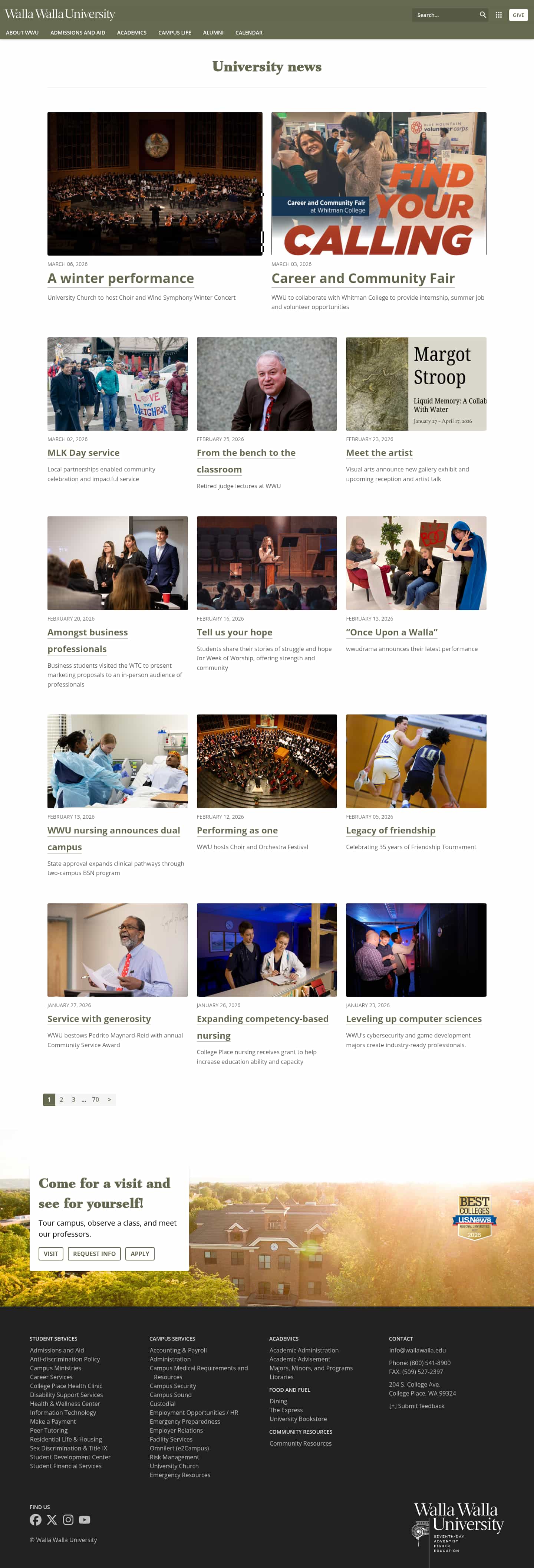 Latest website image capture