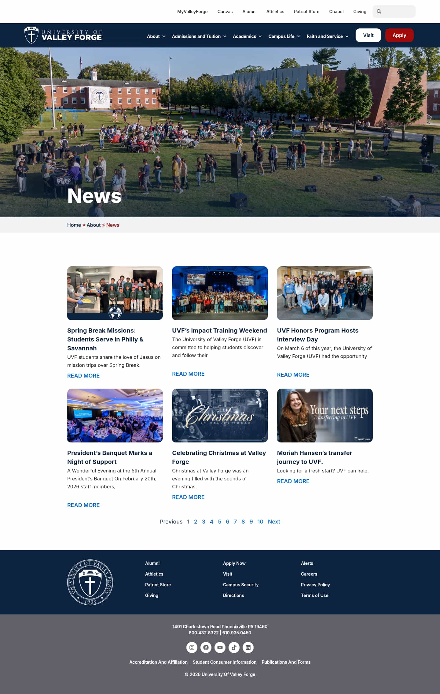 Latest website image capture