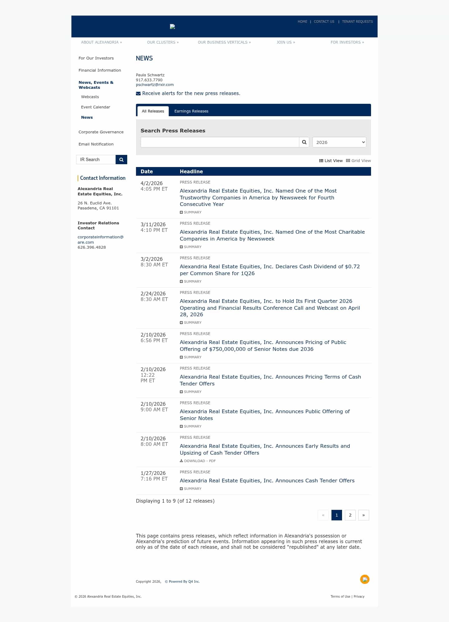 Latest website image capture