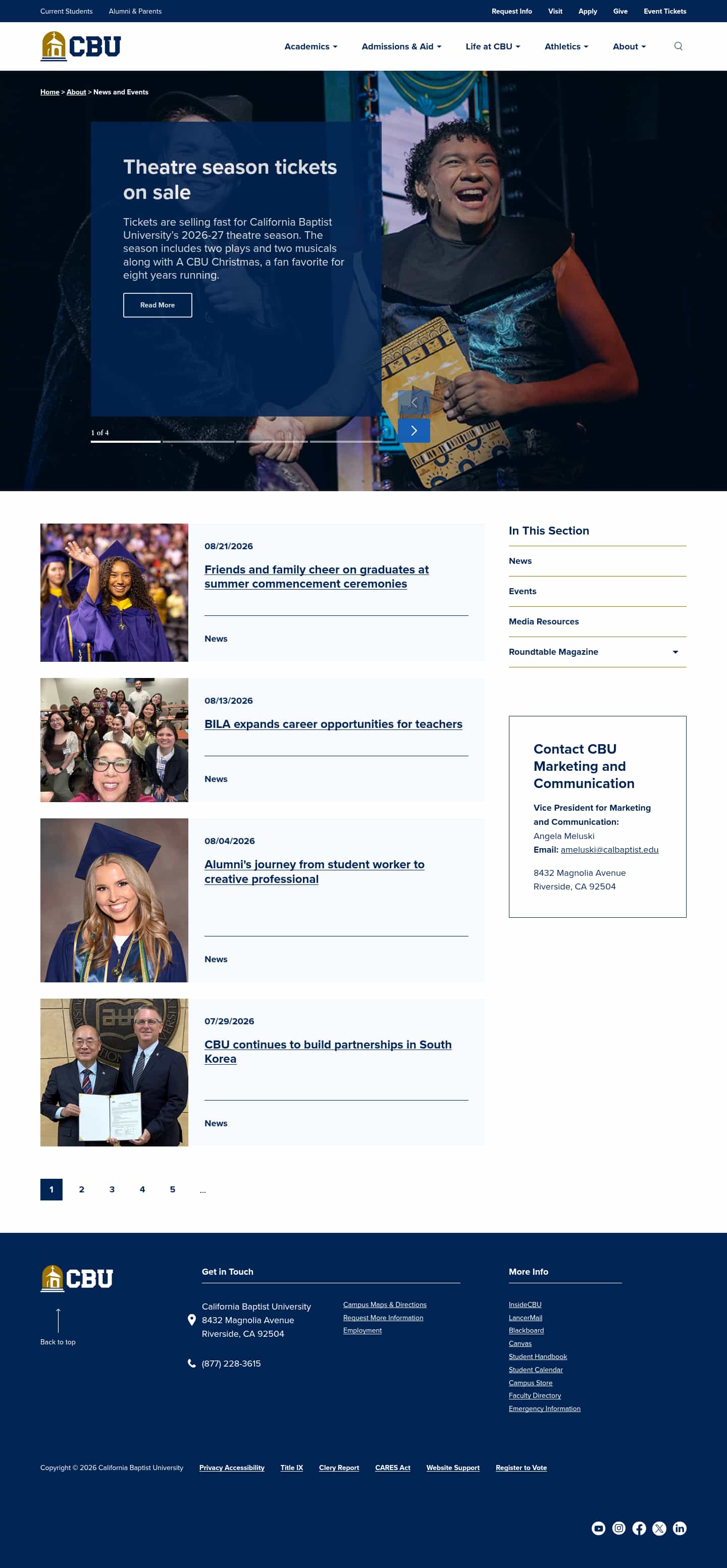 Latest website image capture