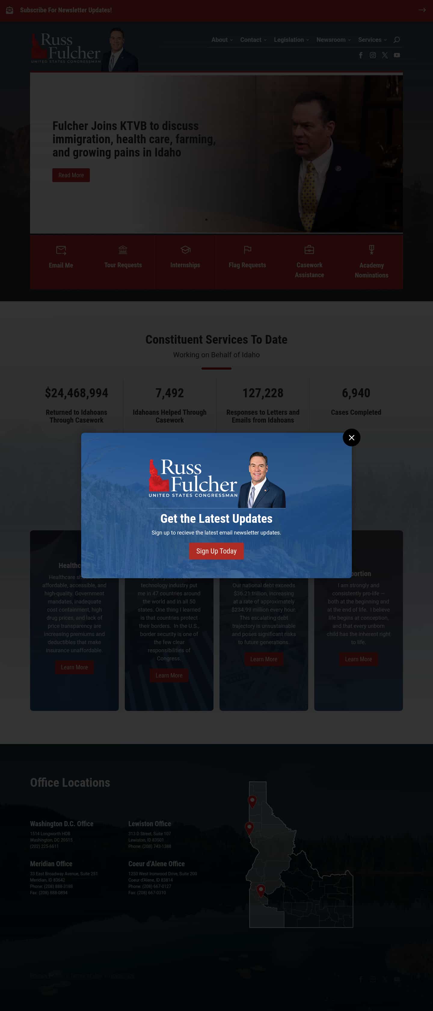 Latest website image capture