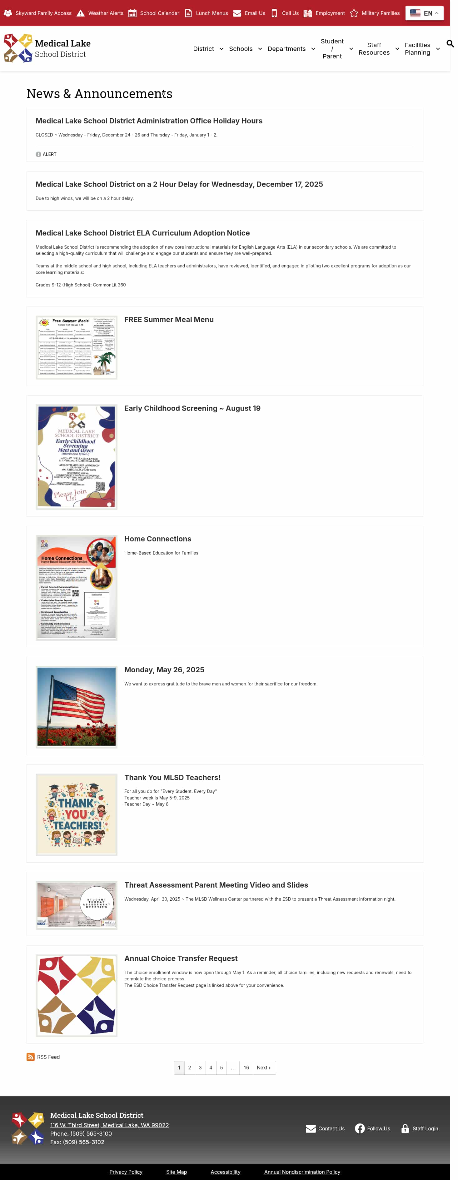 Latest website image capture