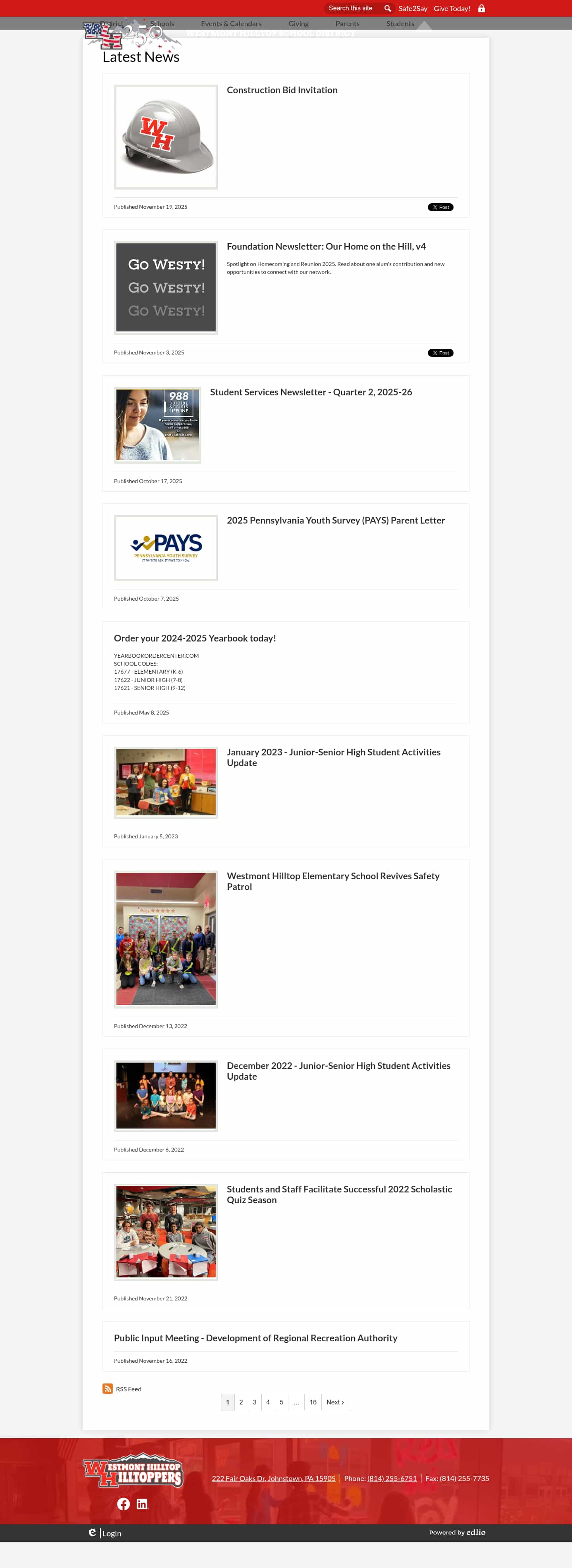 Latest website image capture