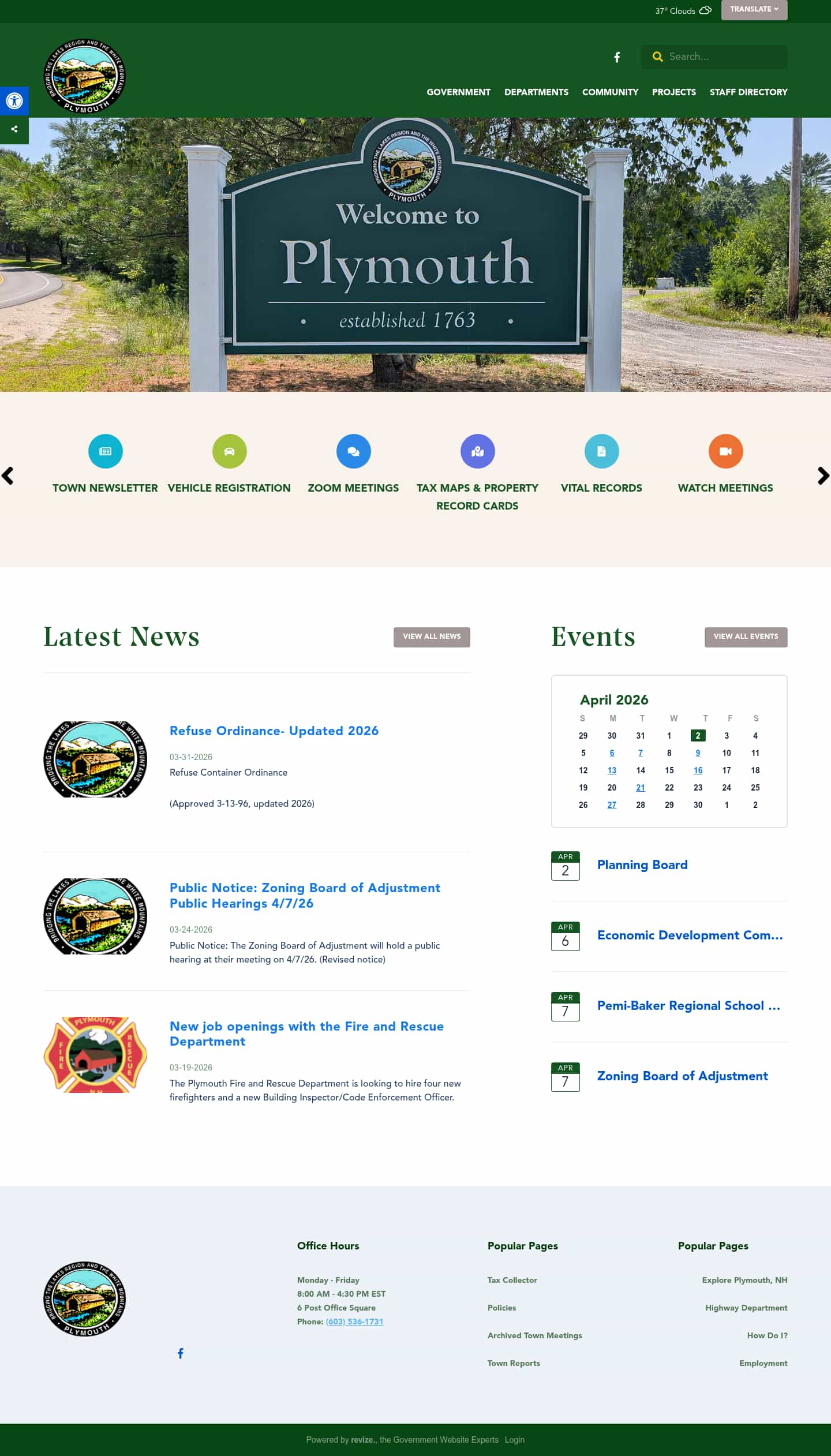 Latest website image capture