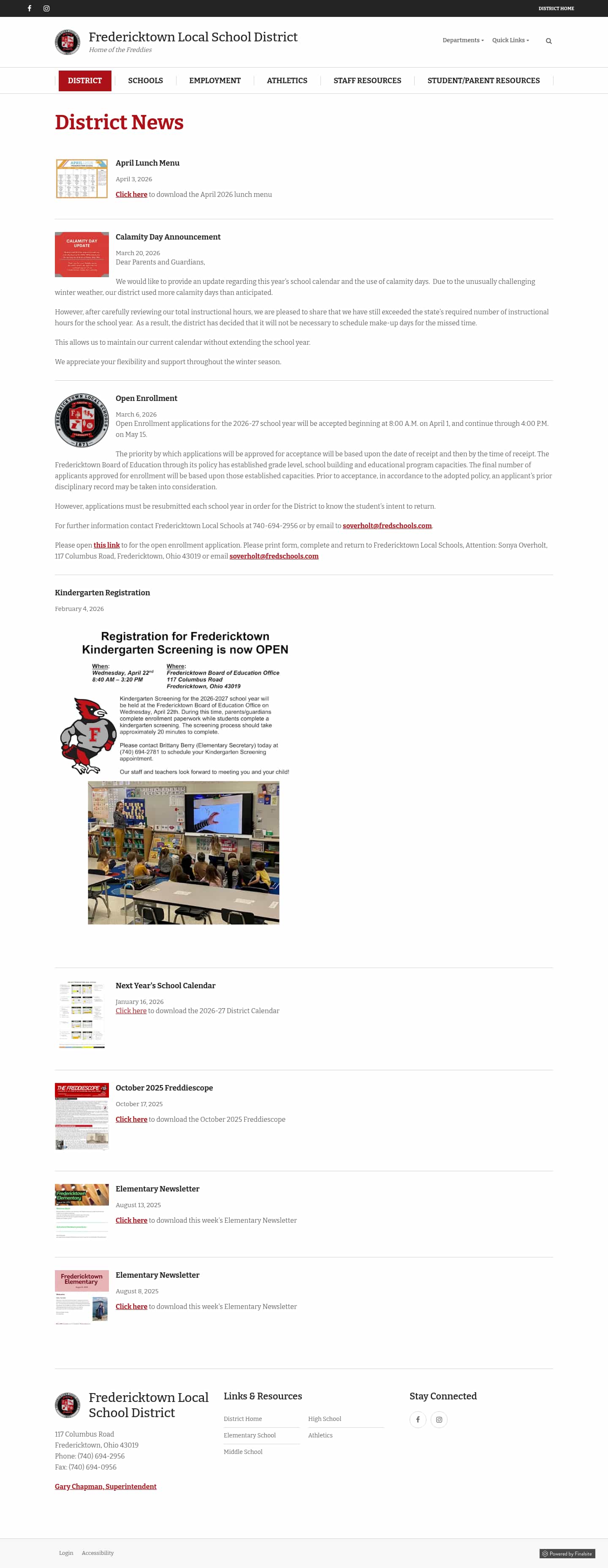 Latest website image capture