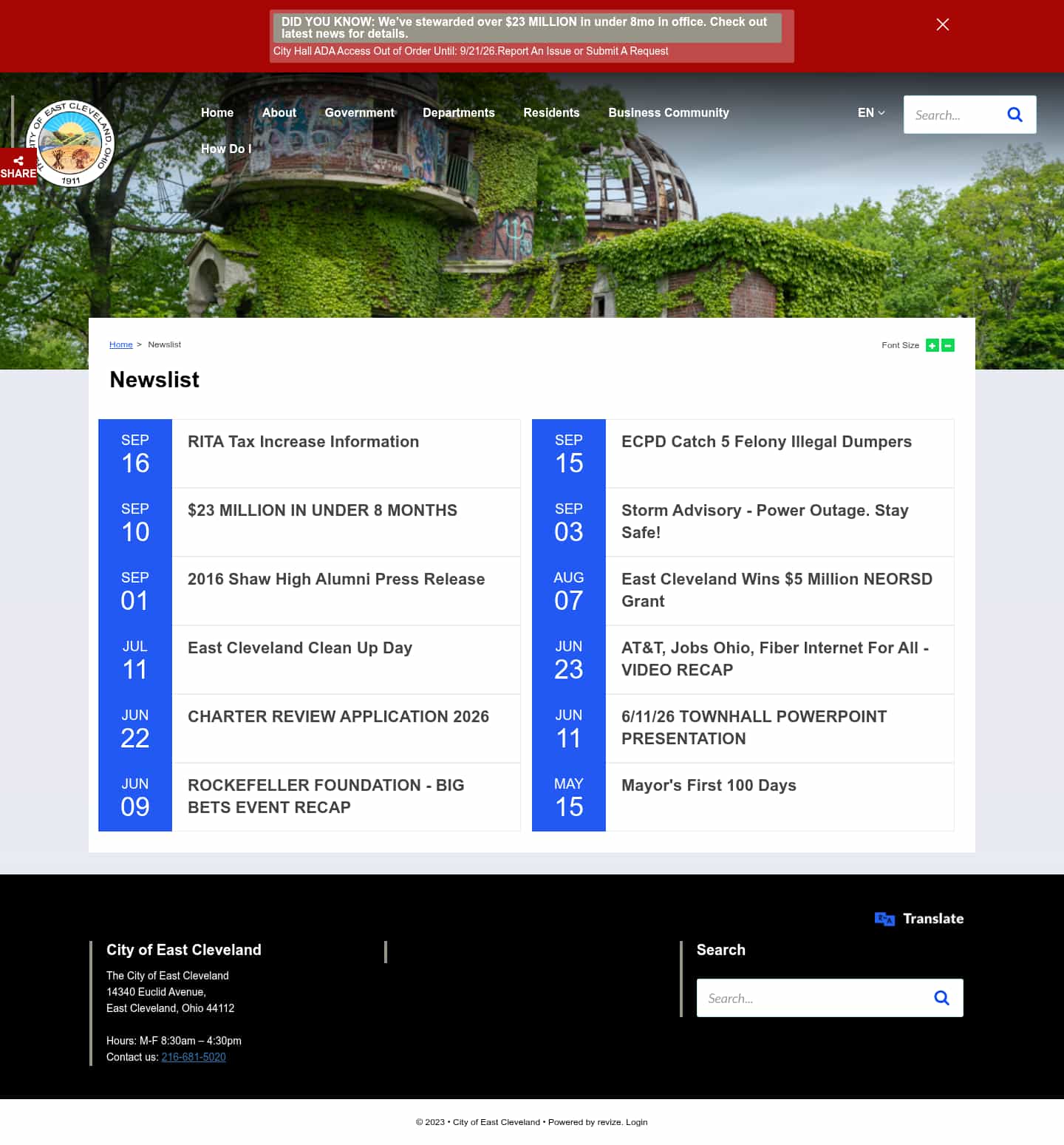 Latest website image capture