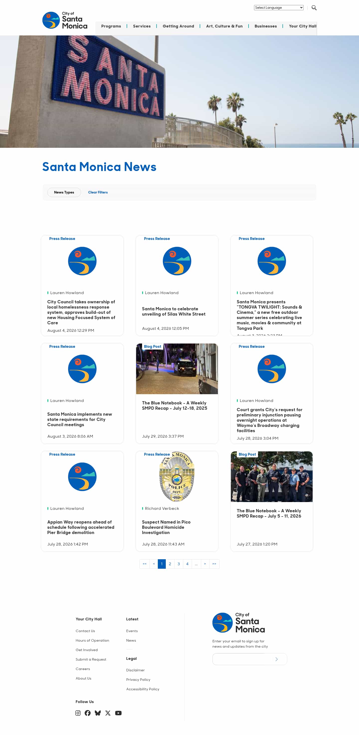 Latest website image capture