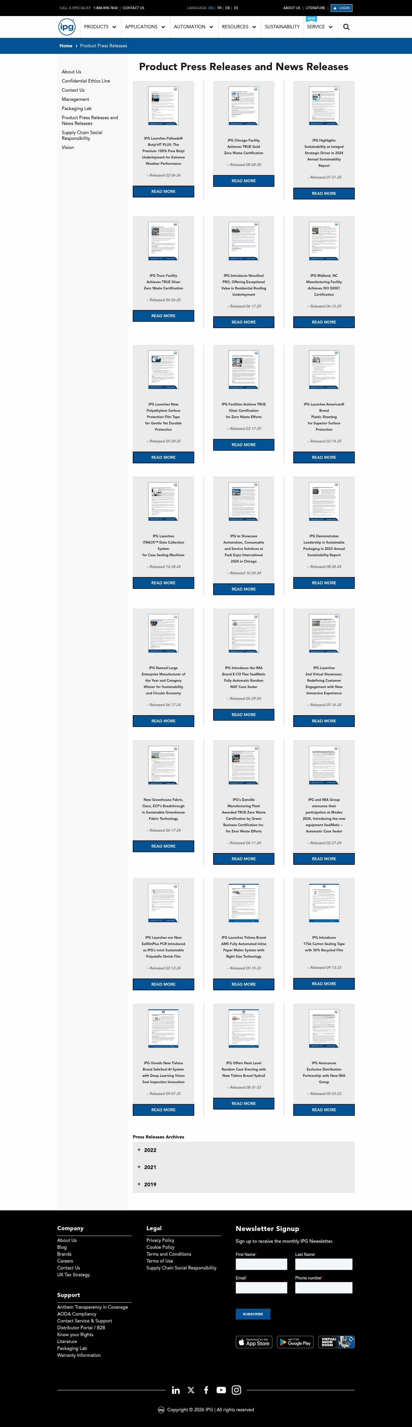 Latest website image capture