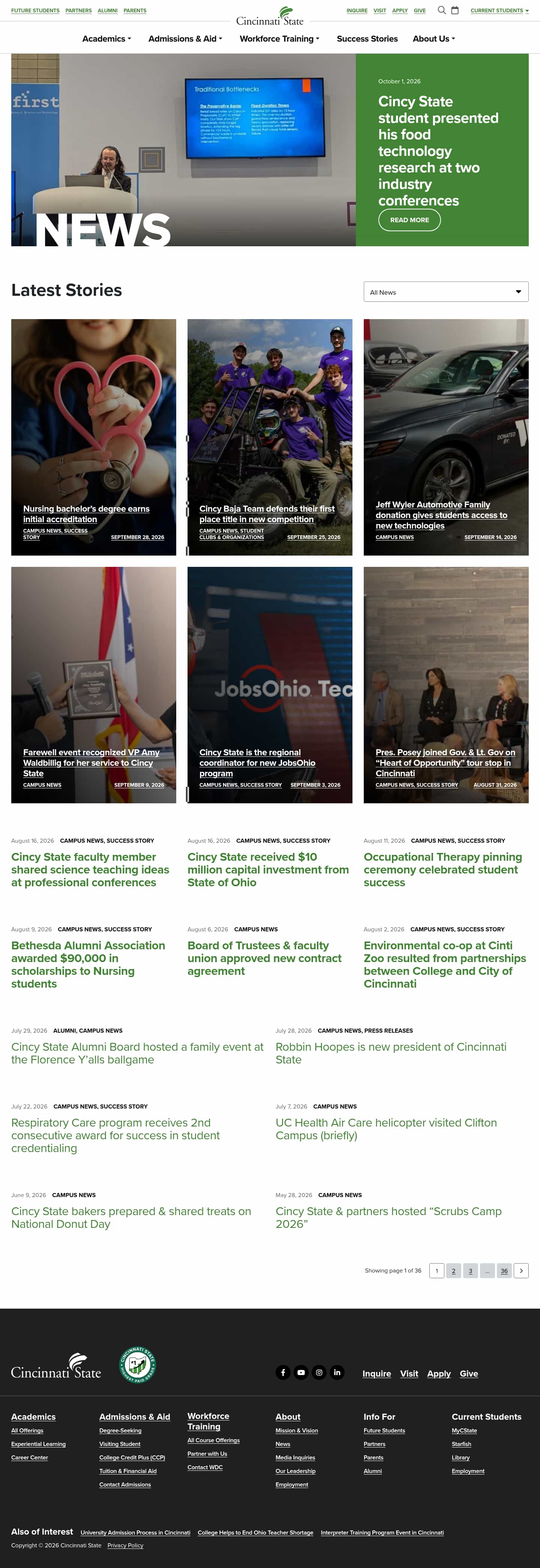 Latest website image capture