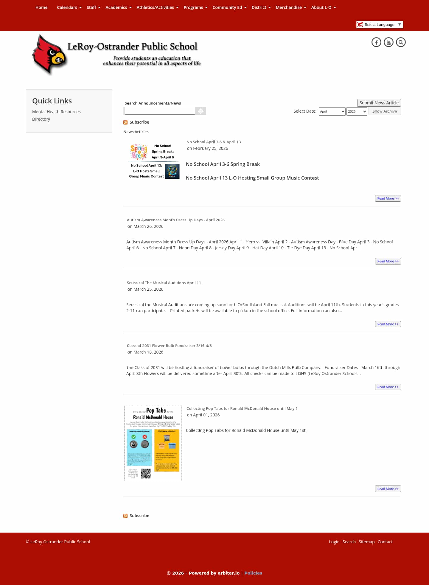 Latest website image capture