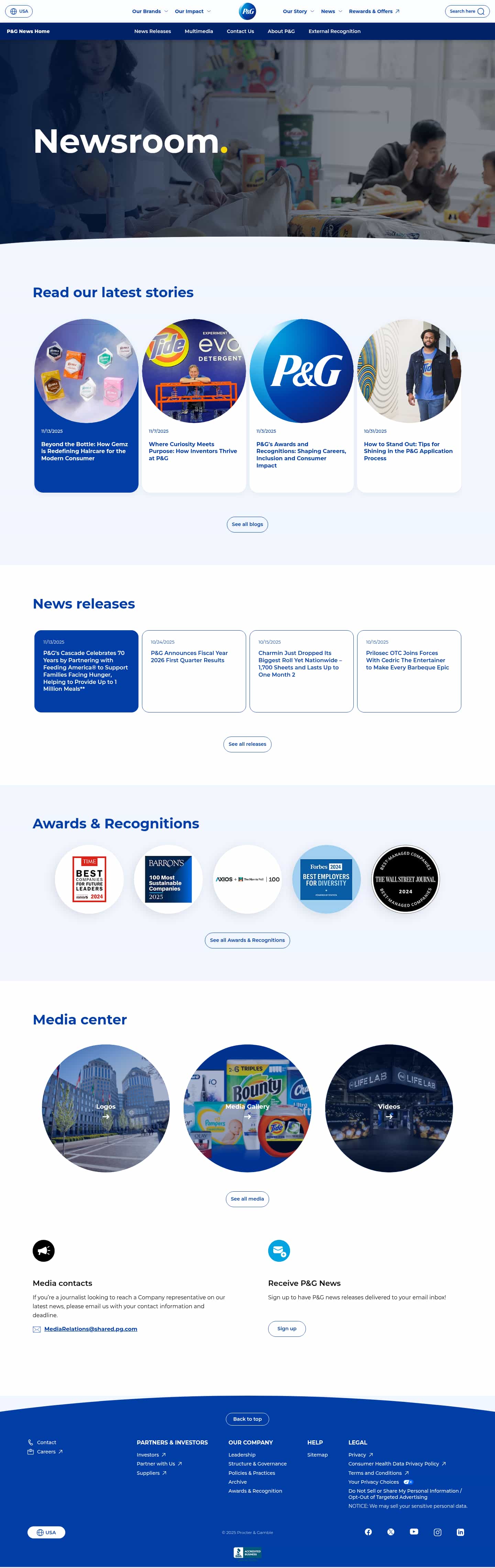 Latest website image capture