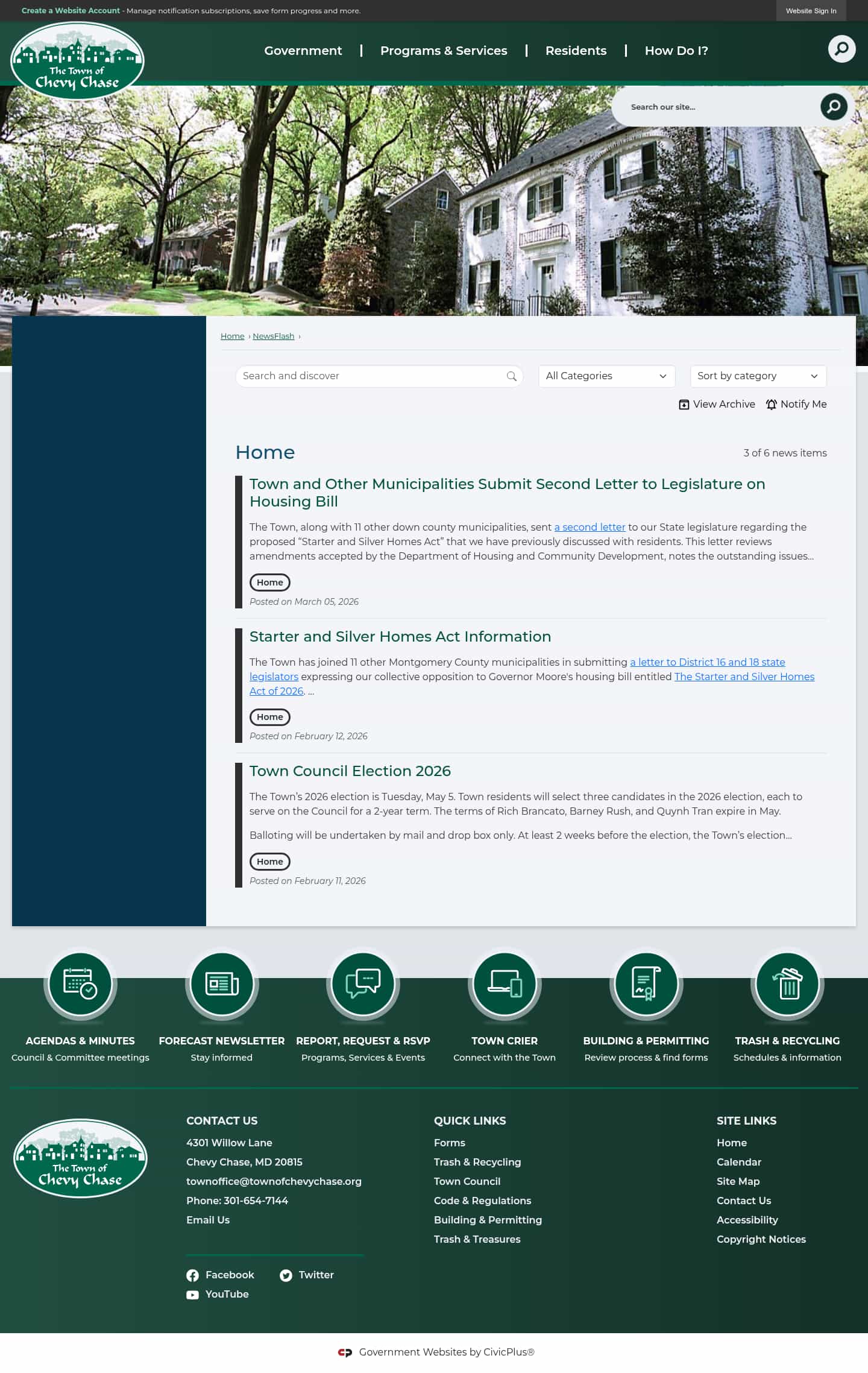 Latest website image capture