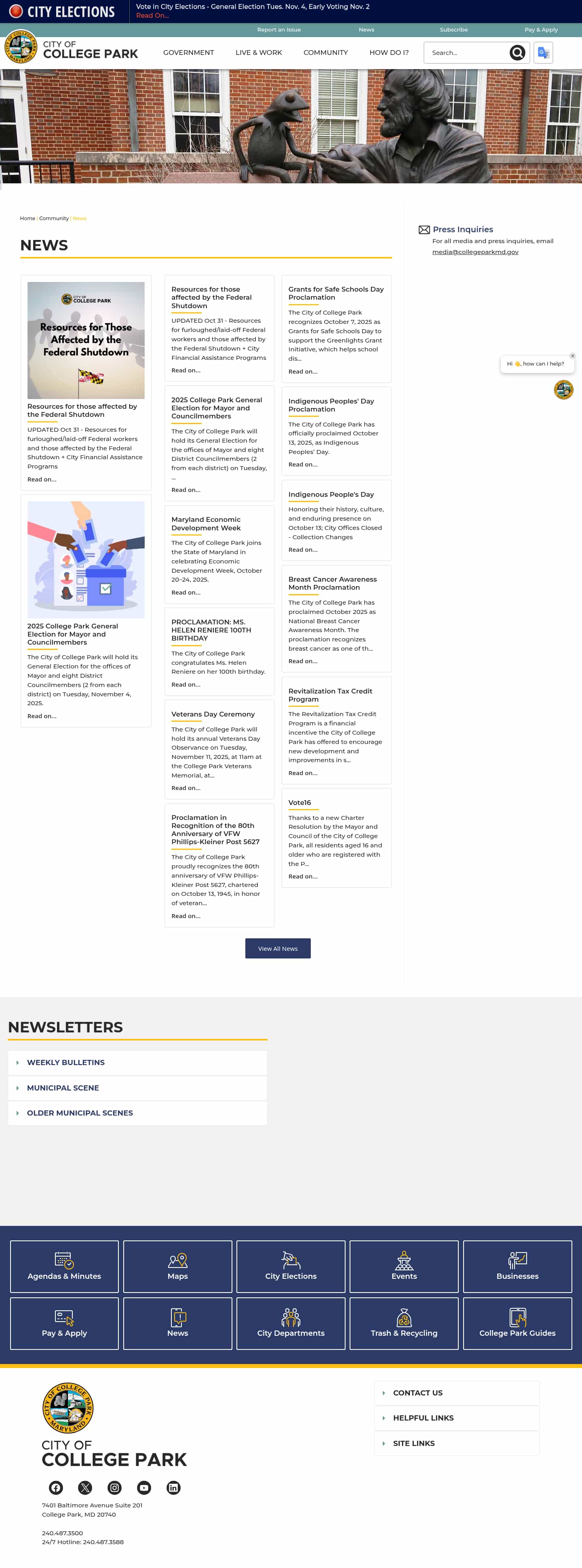 Latest website image capture