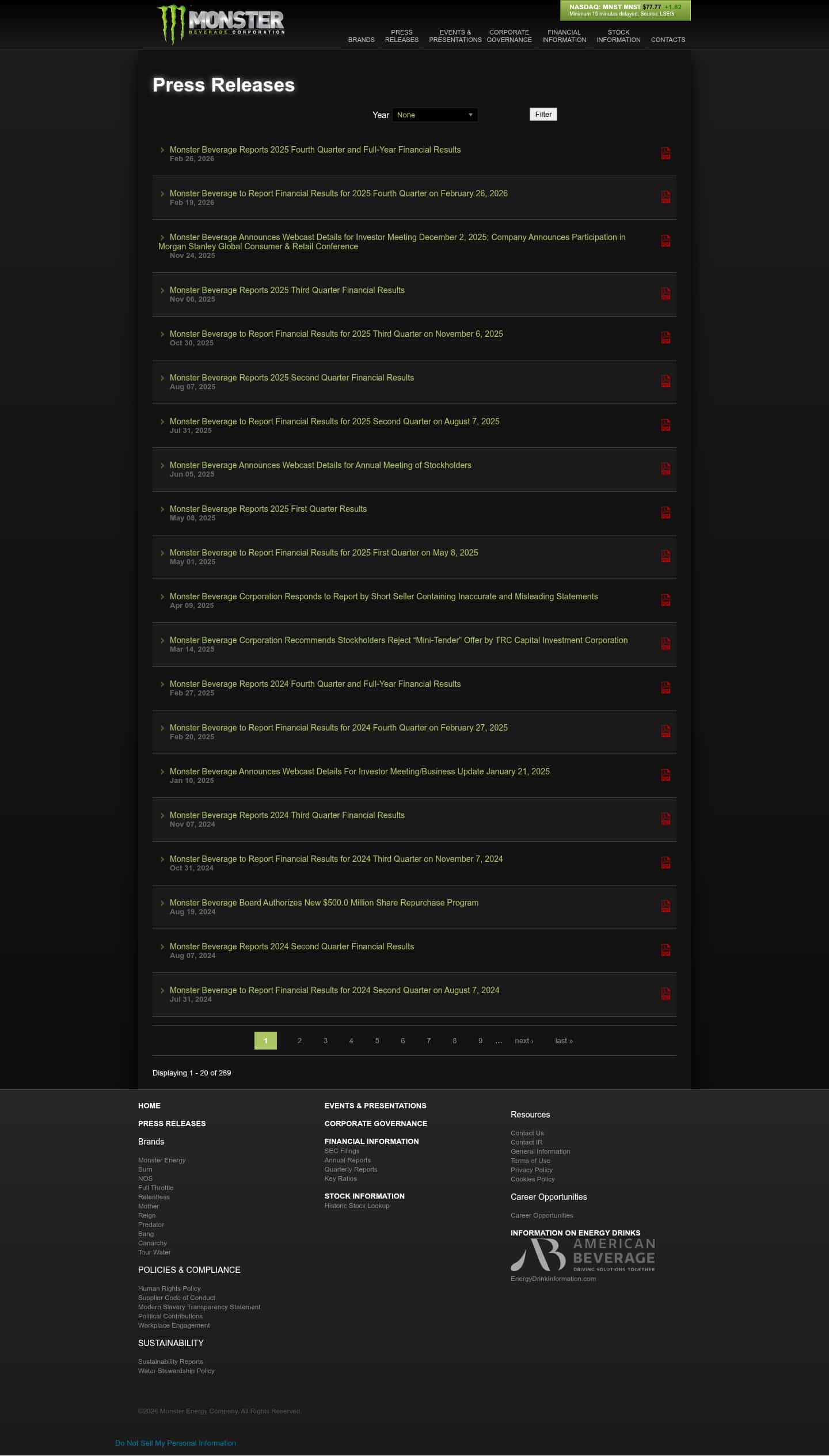 Latest website image capture