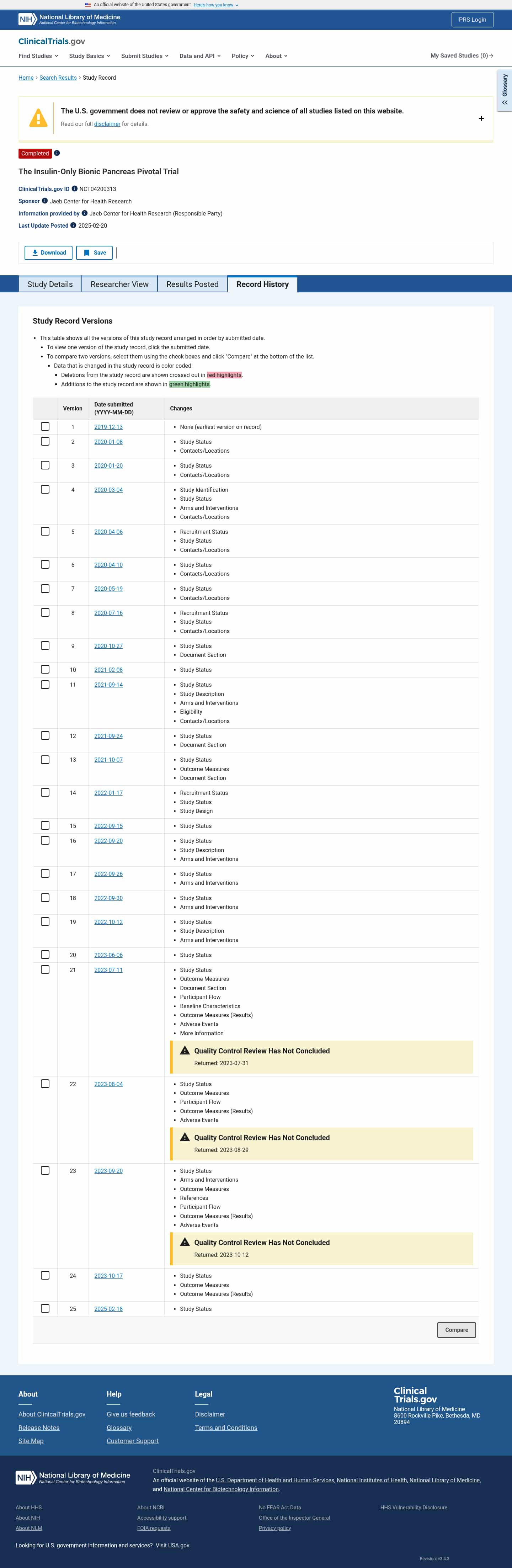 Latest website image capture