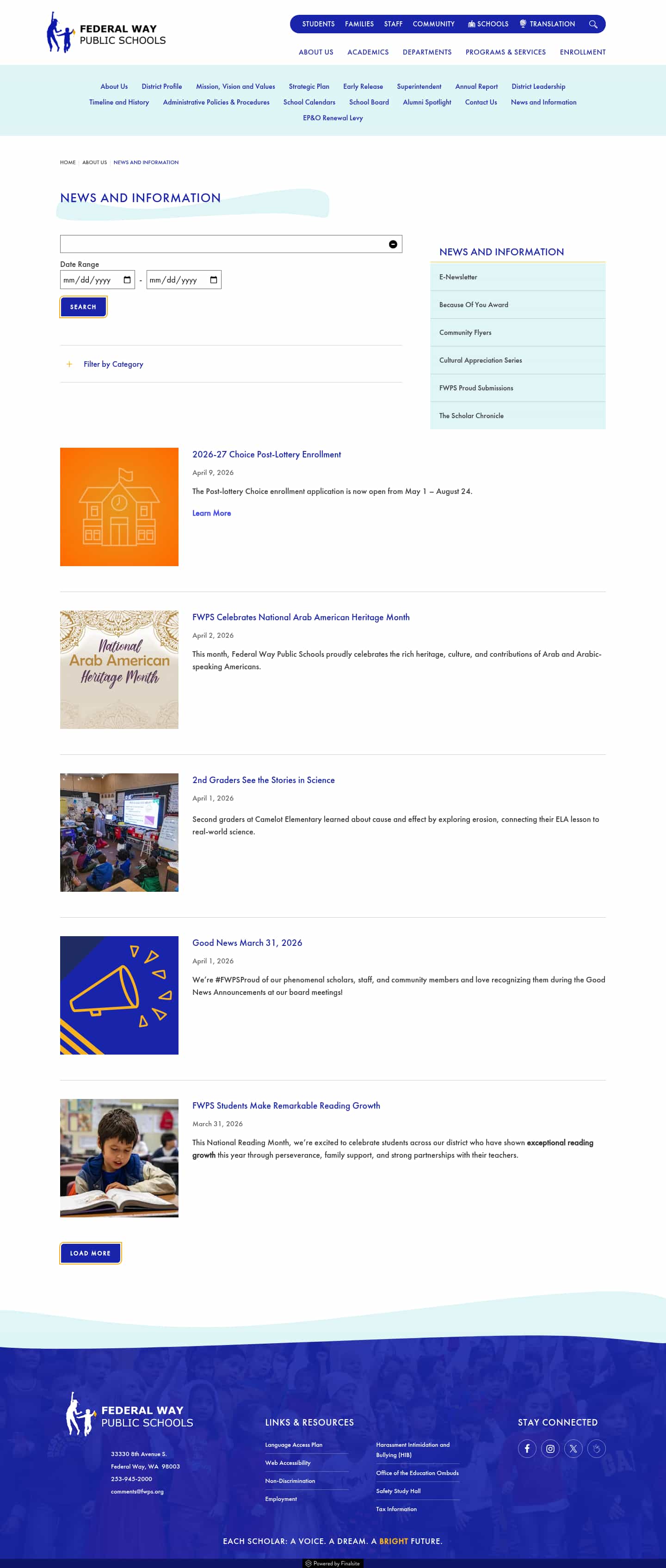 Latest website image capture