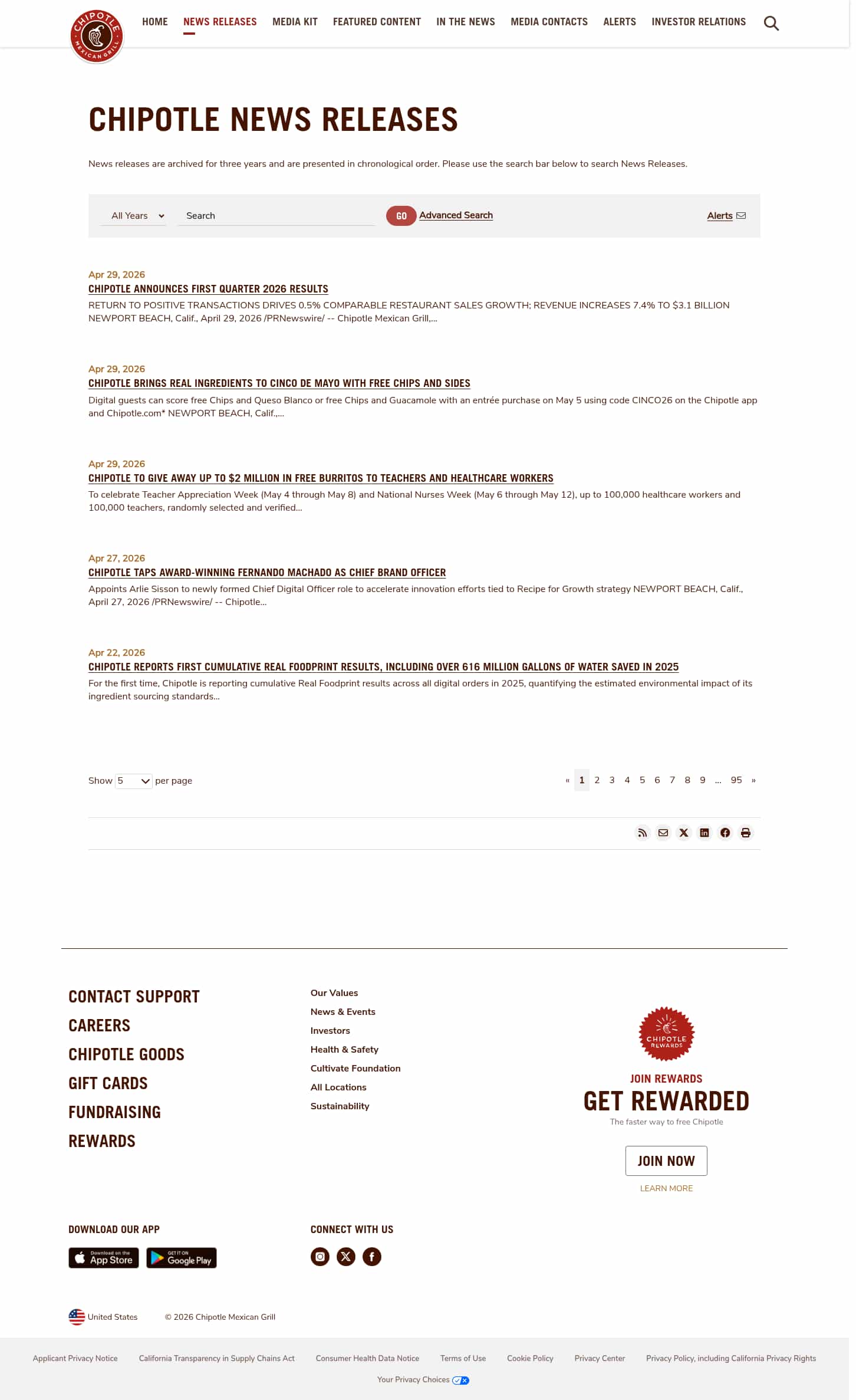 Latest website image capture