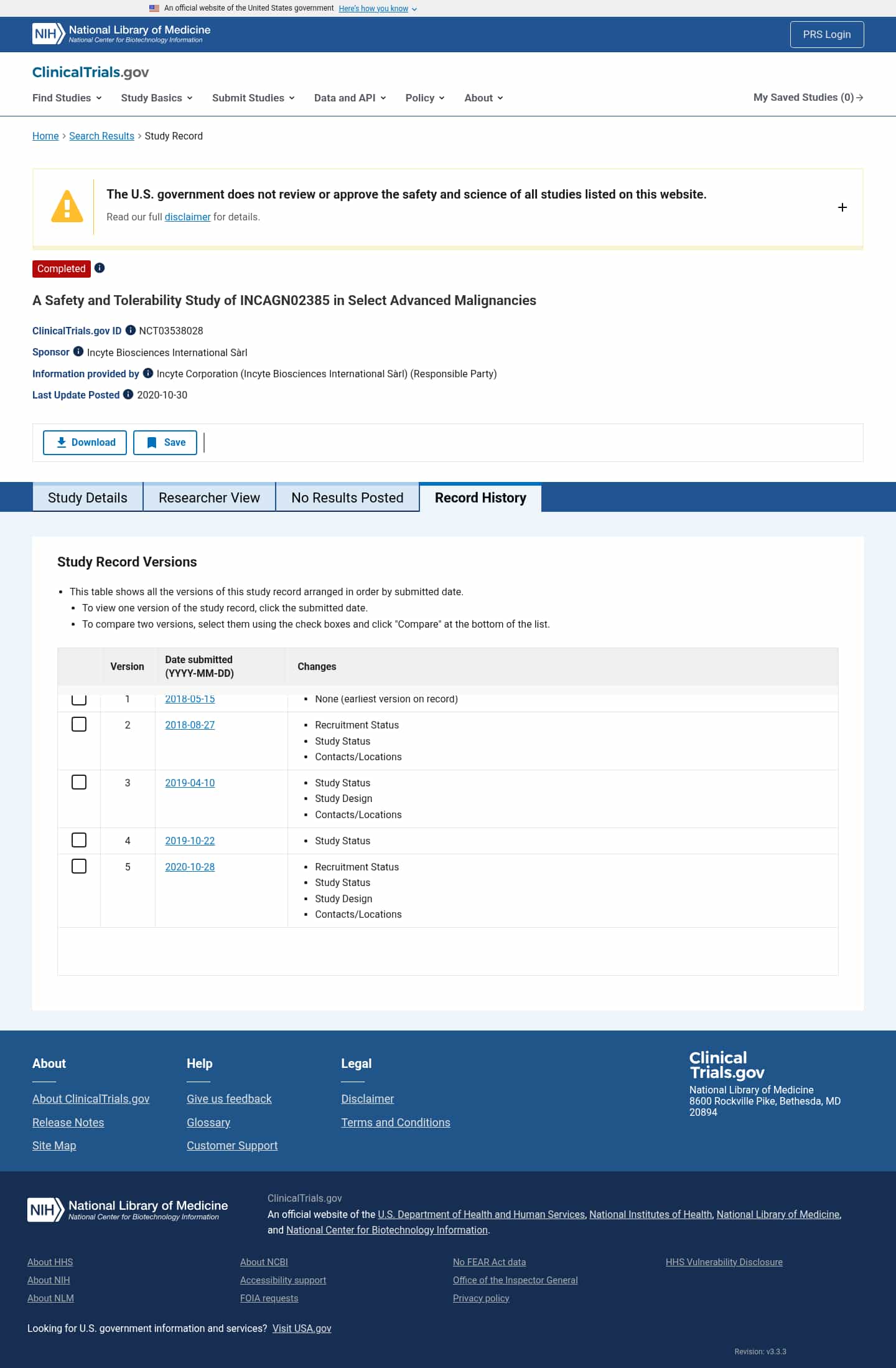 Latest website image capture
