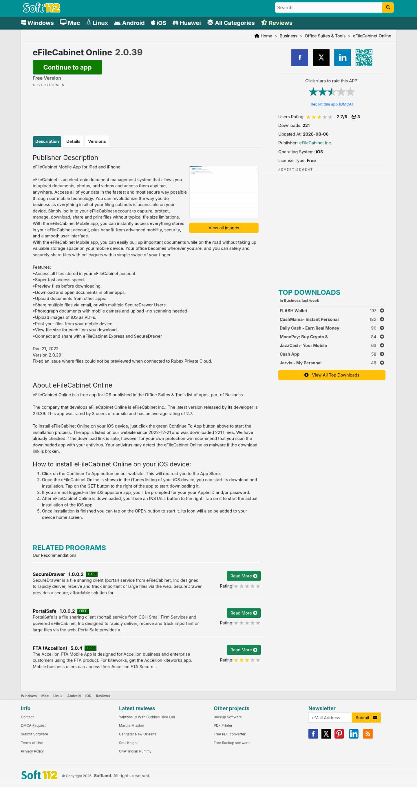 Latest website image capture