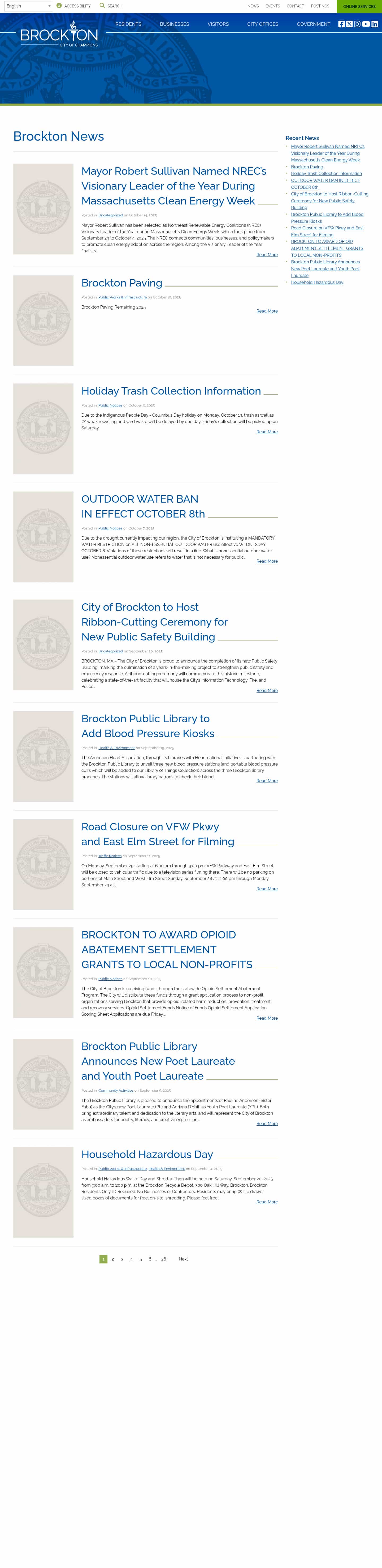 Latest website image capture