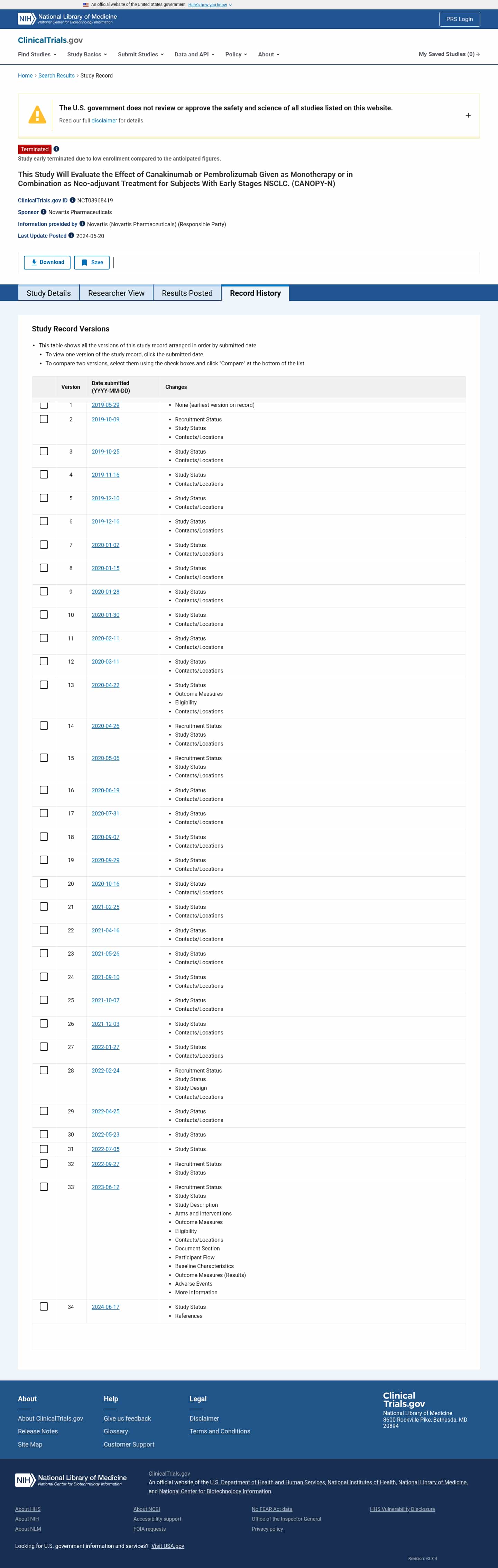 Latest website image capture
