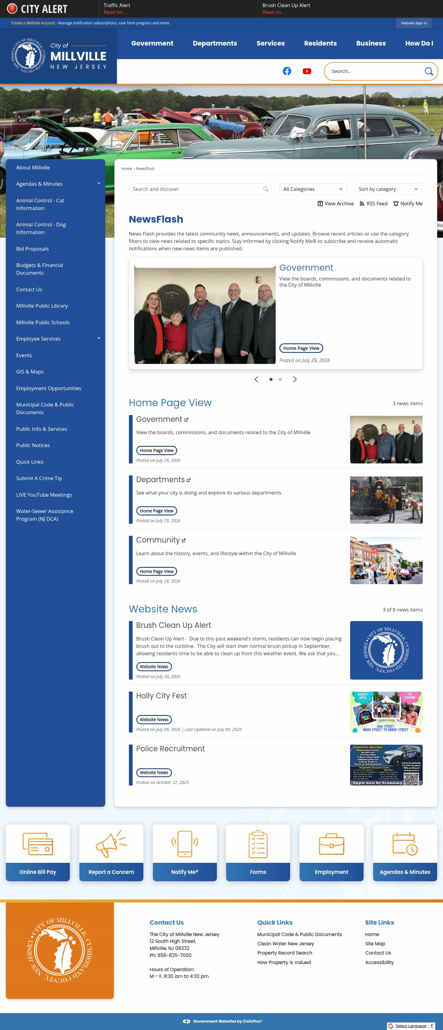 Latest website image capture