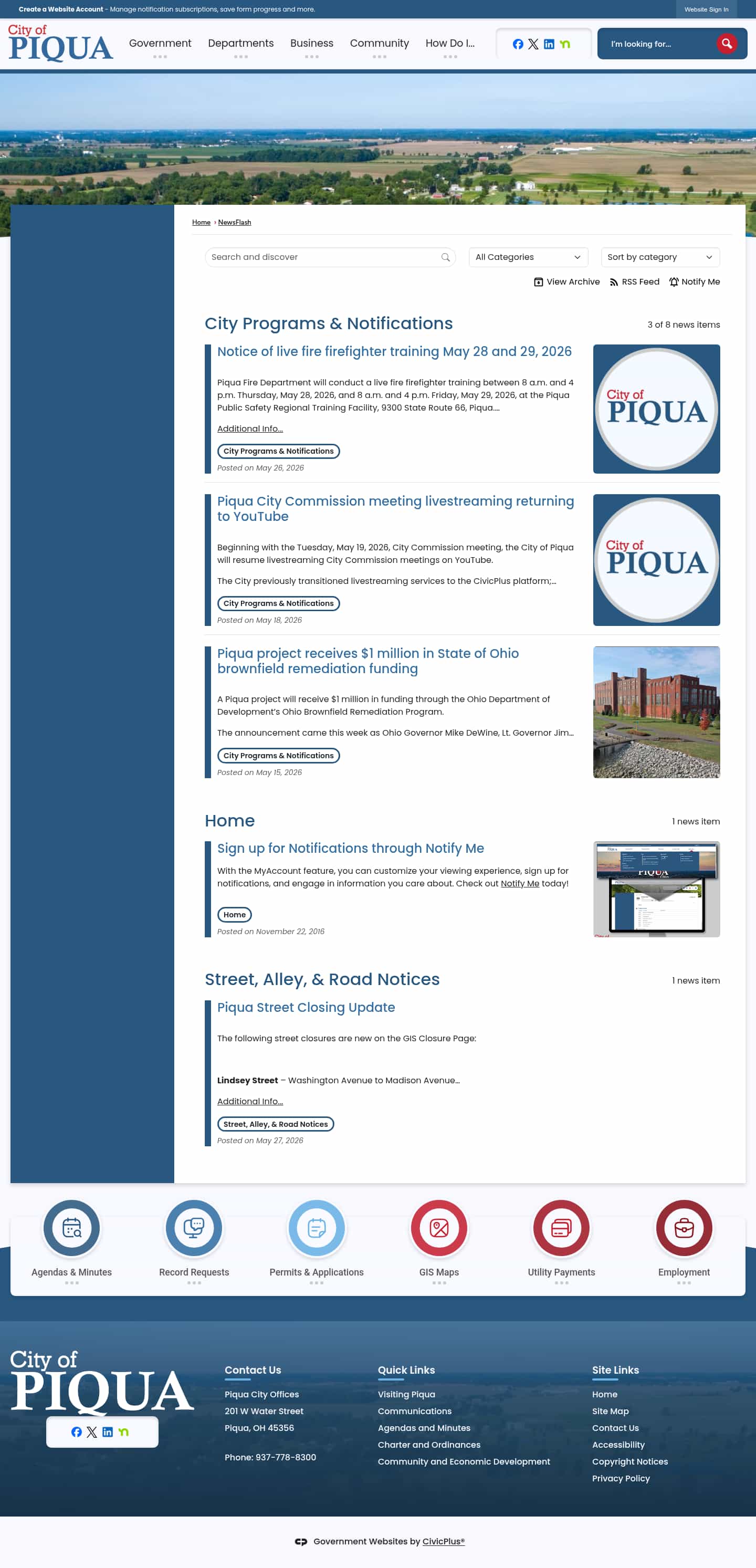 Latest website image capture