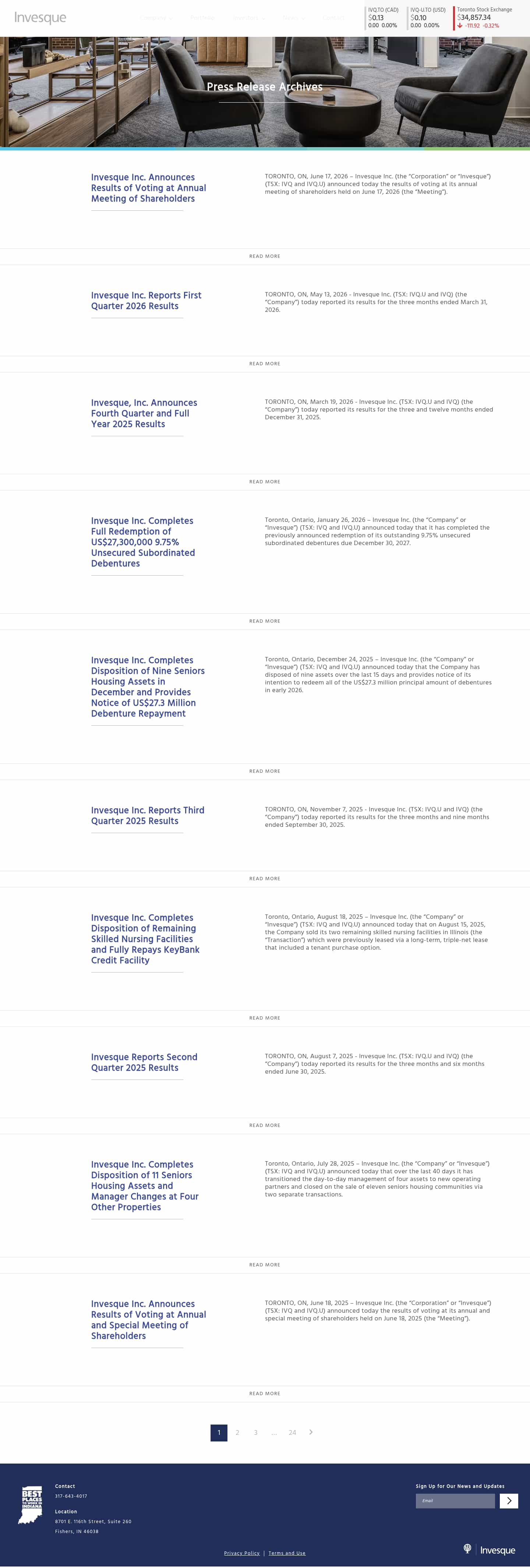 Latest website image capture