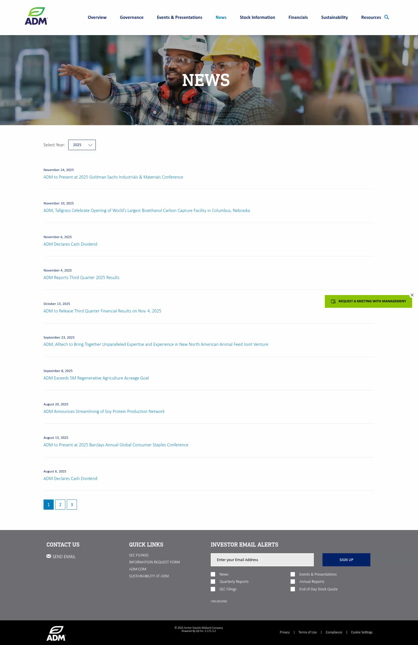 Latest website image capture