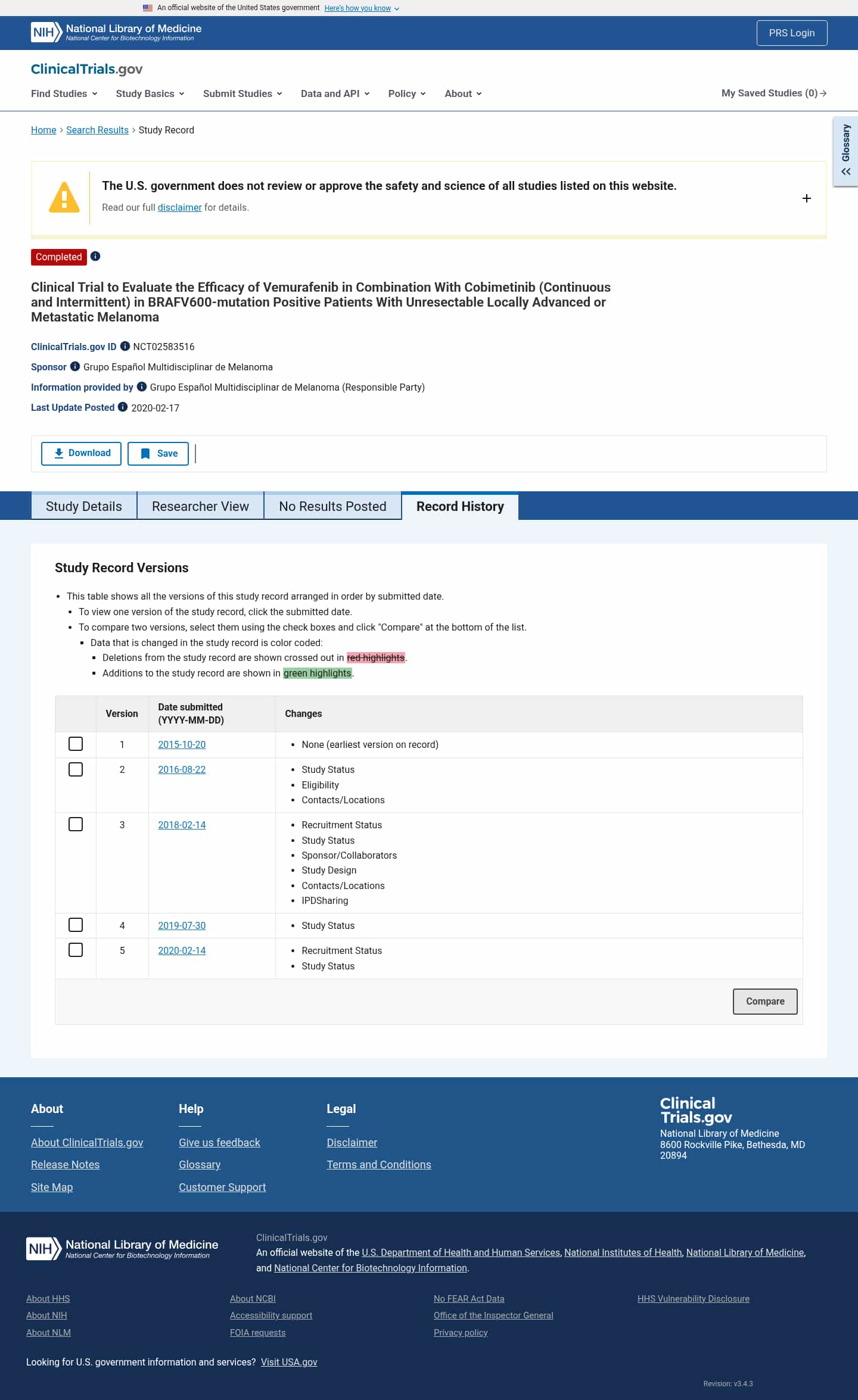 Latest website image capture
