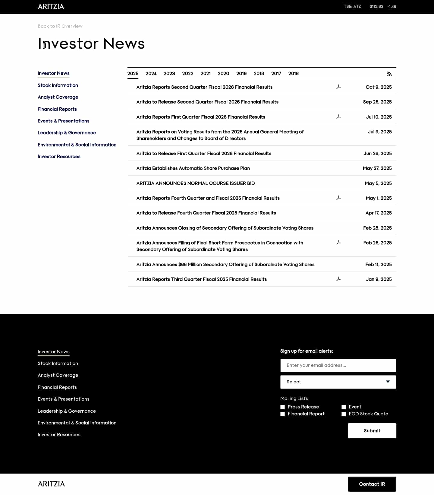 Latest website image capture