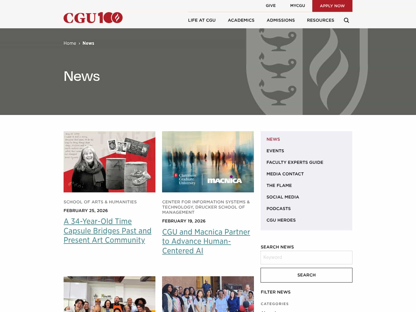 Latest website image capture