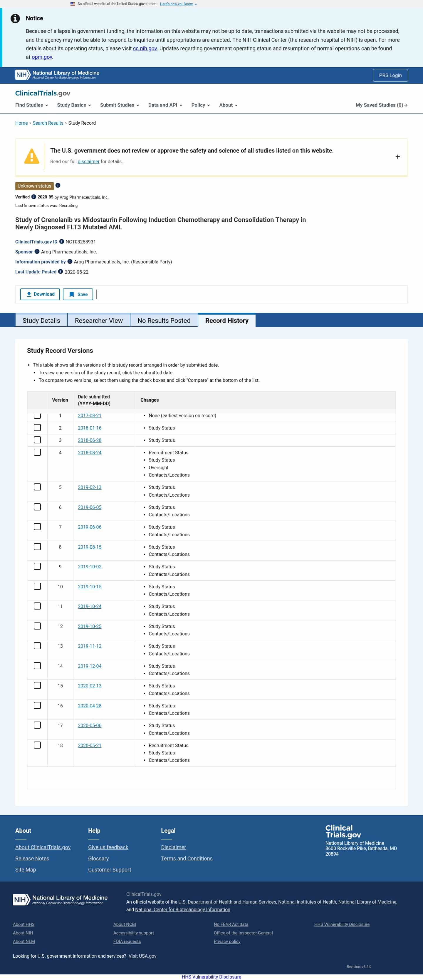 Latest website image capture