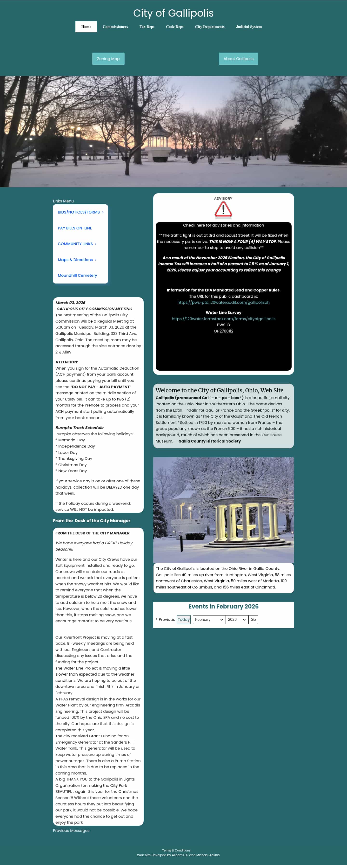 Latest website image capture