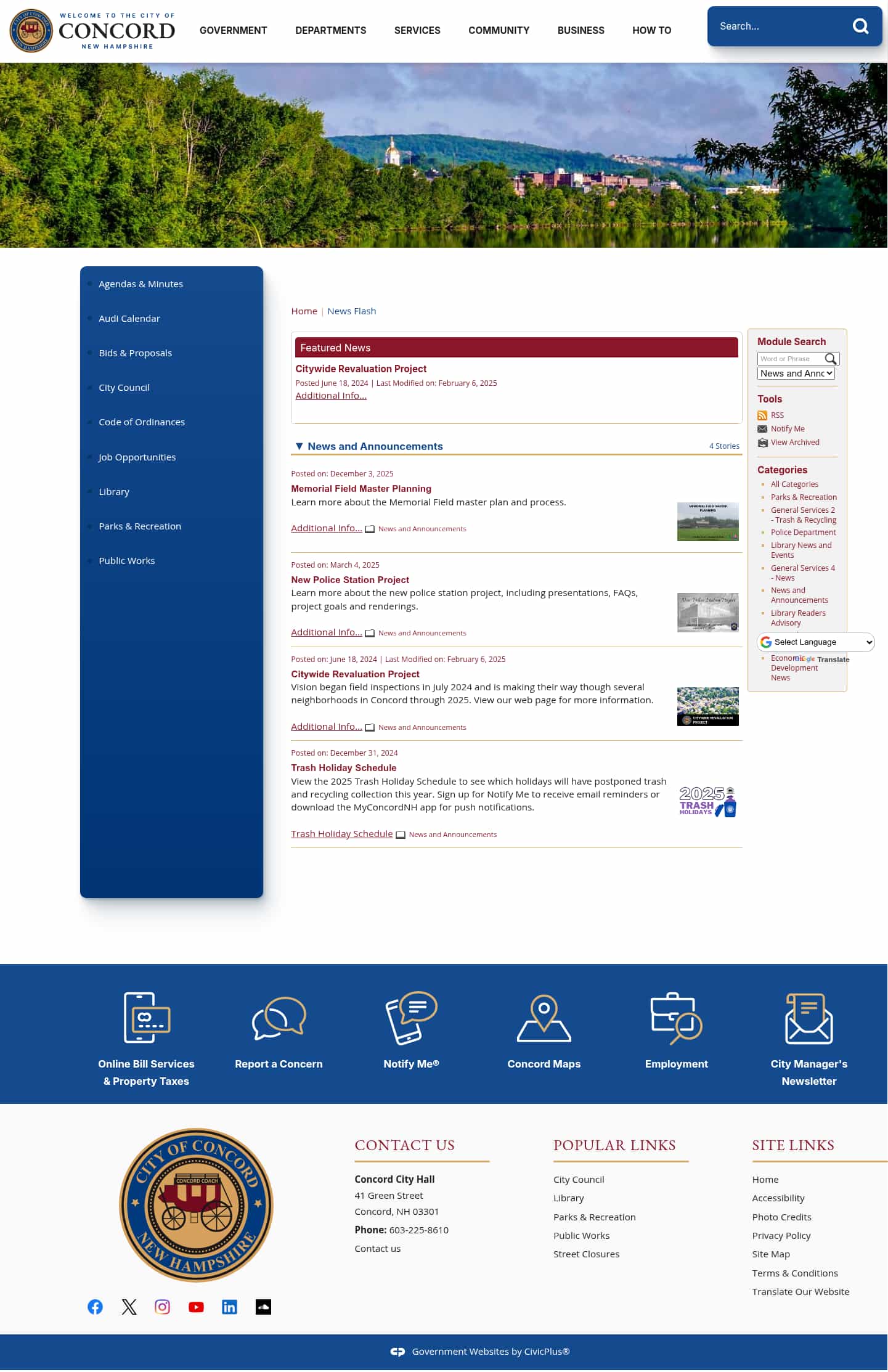 Latest website image capture