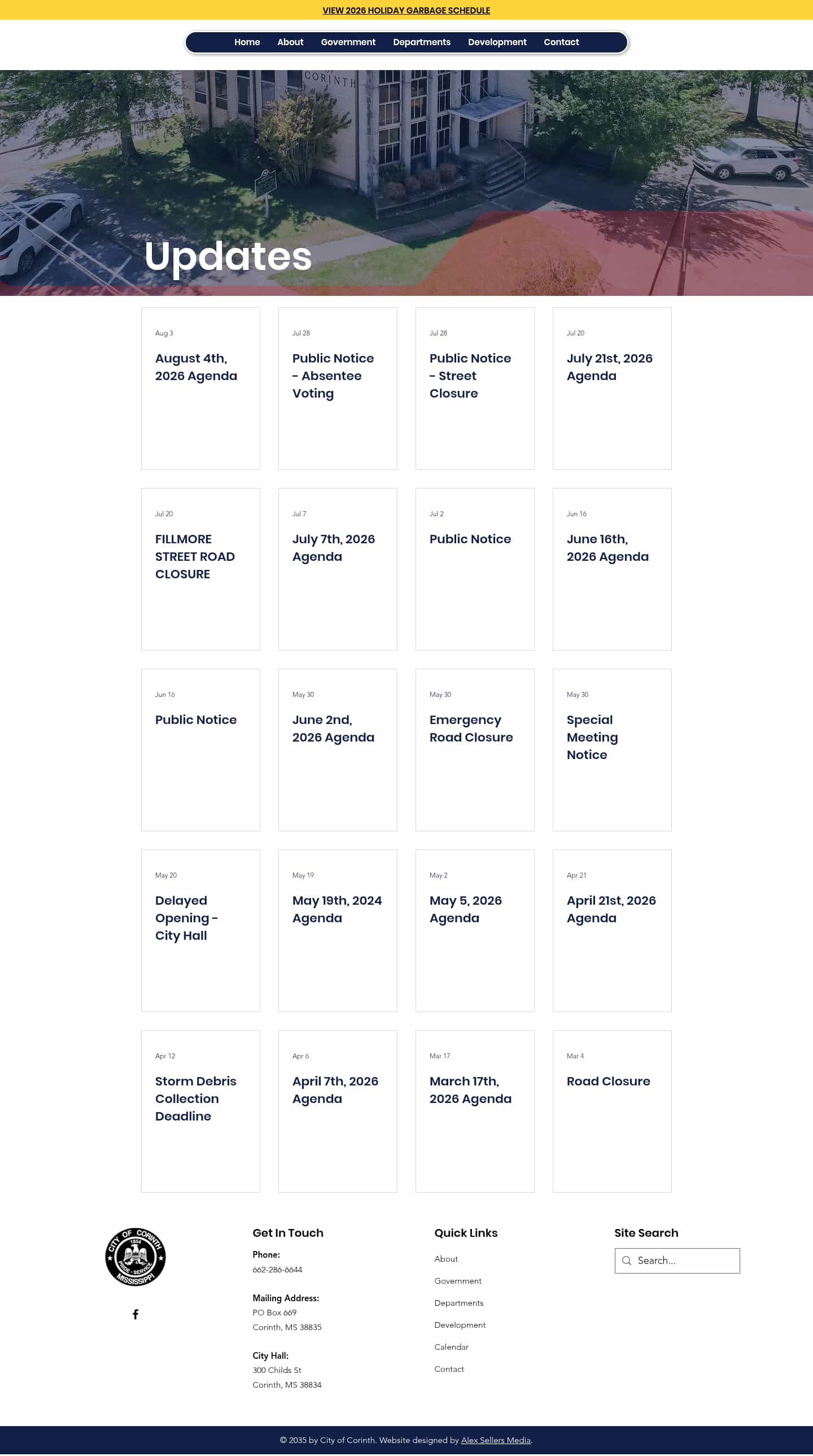 Latest website image capture