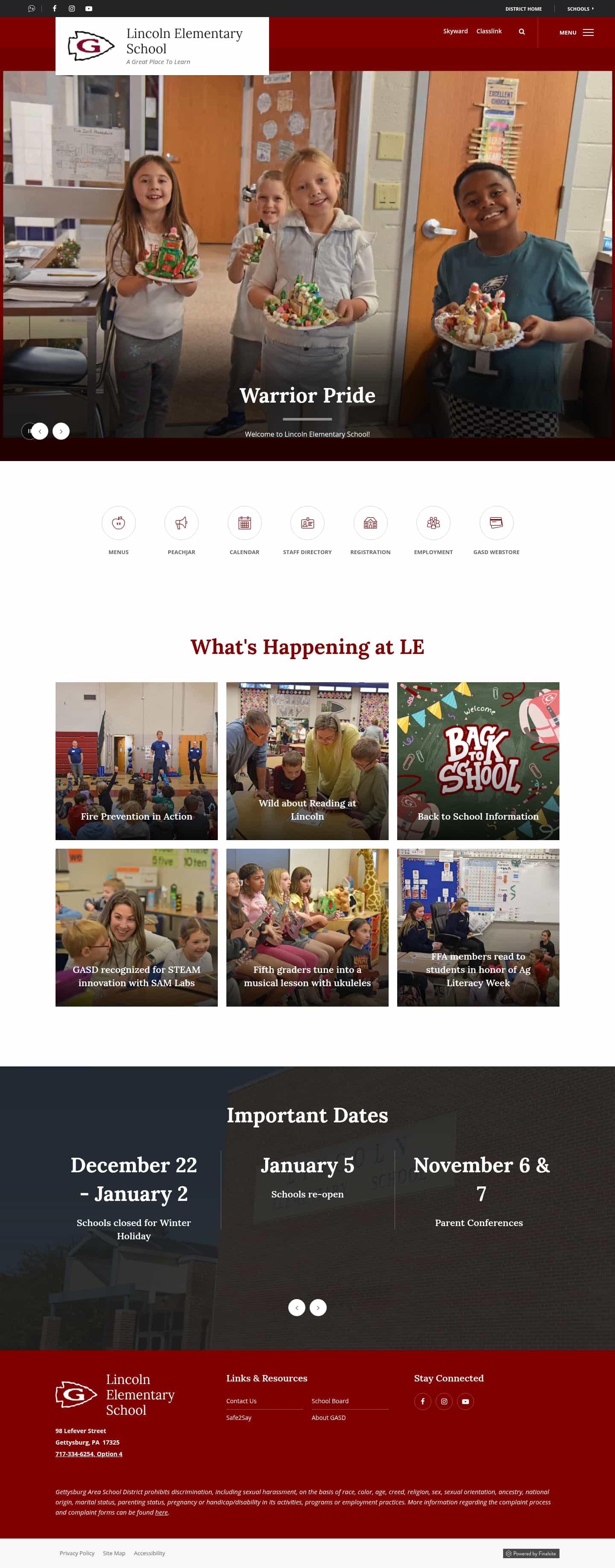 Latest website image capture
