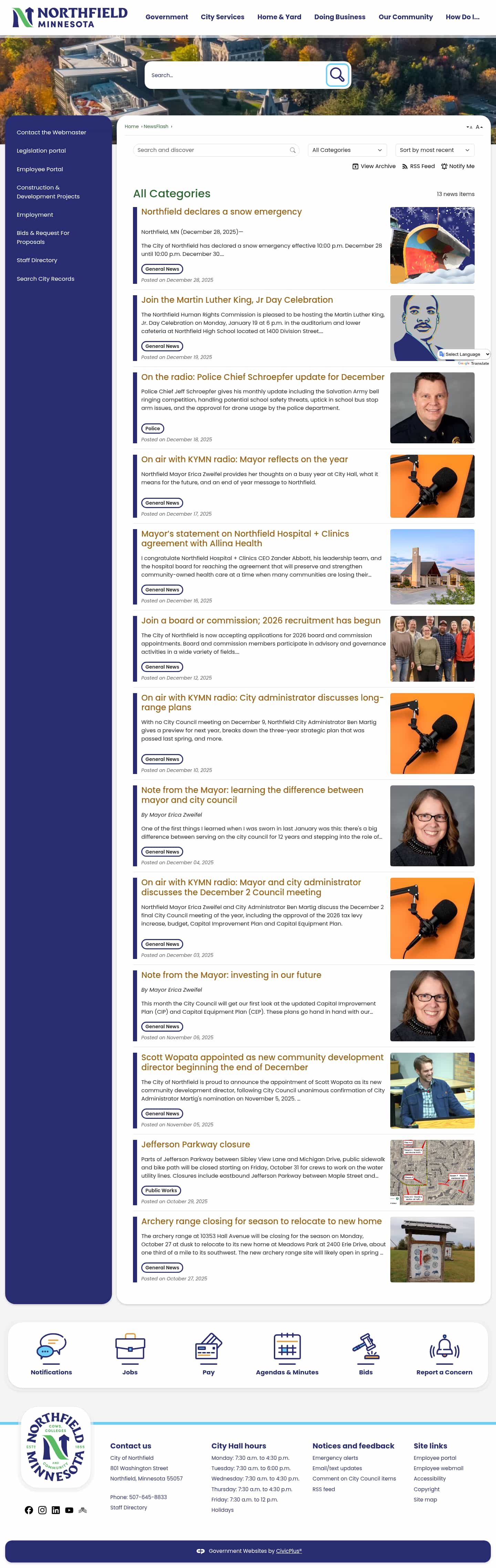 Latest website image capture