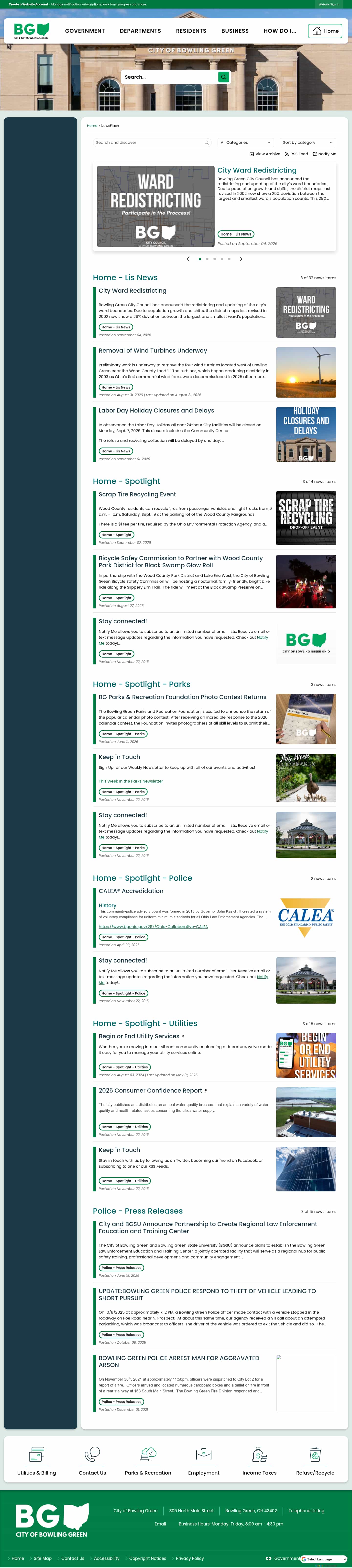 Latest website image capture