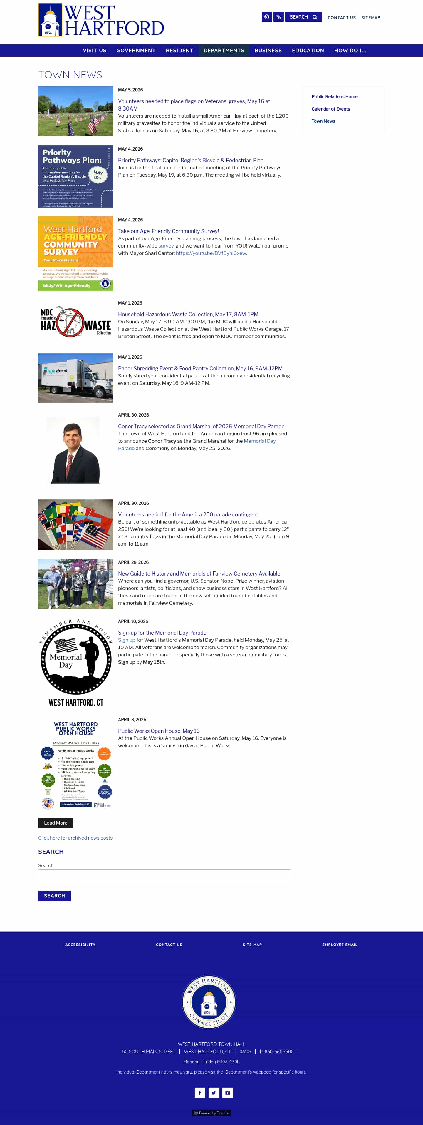 Latest website image capture