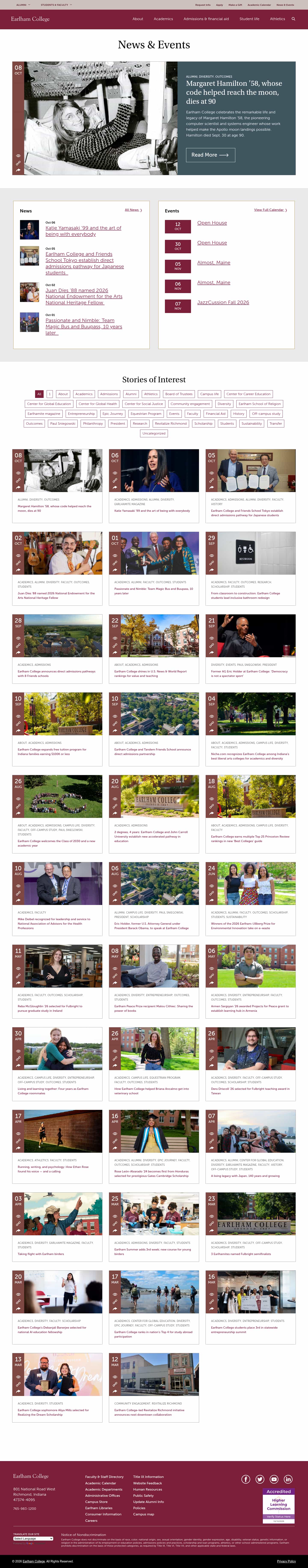Latest website image capture