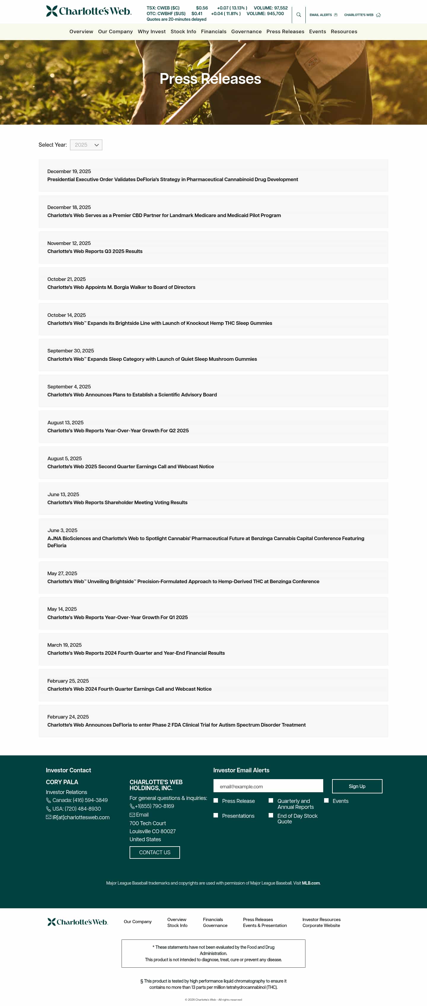 Latest website image capture