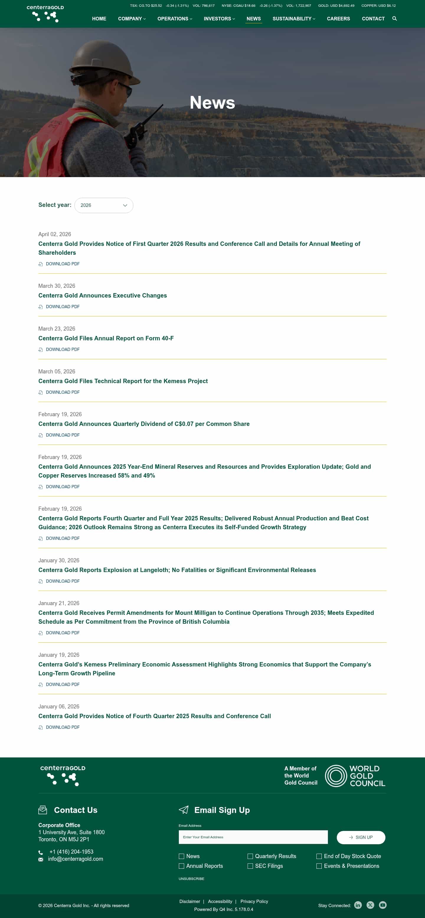 Latest website image capture