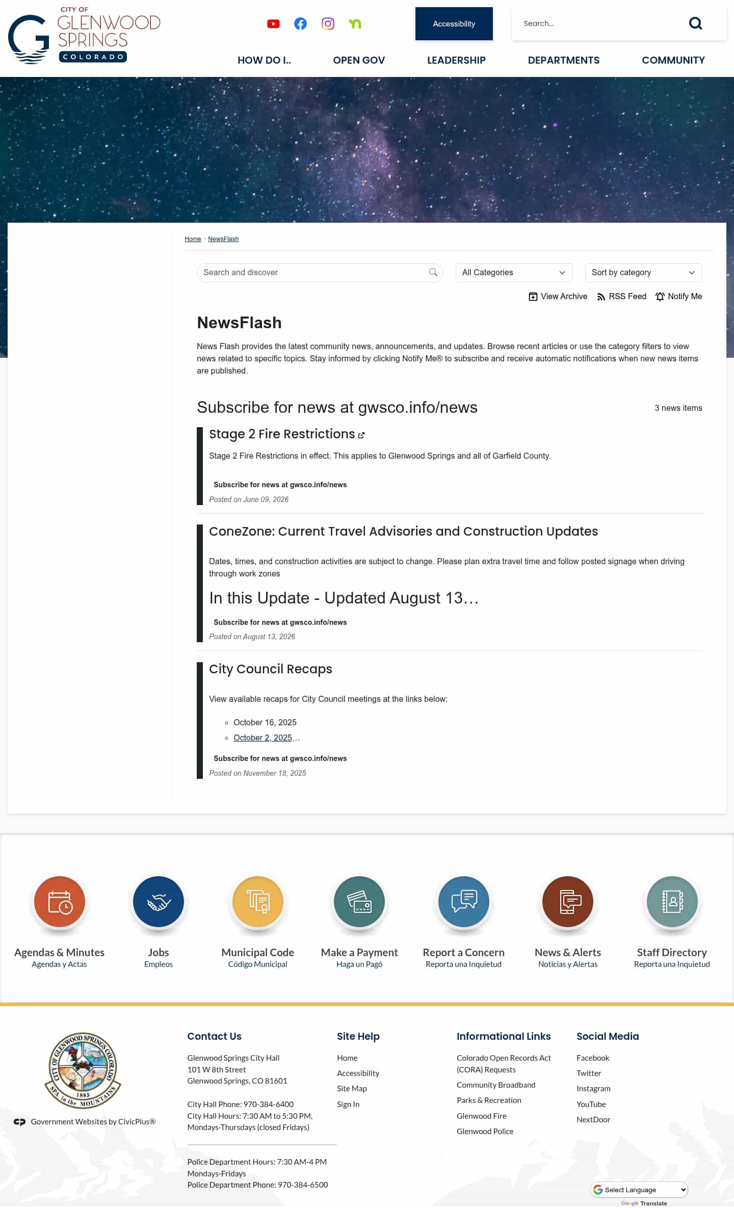Latest website image capture