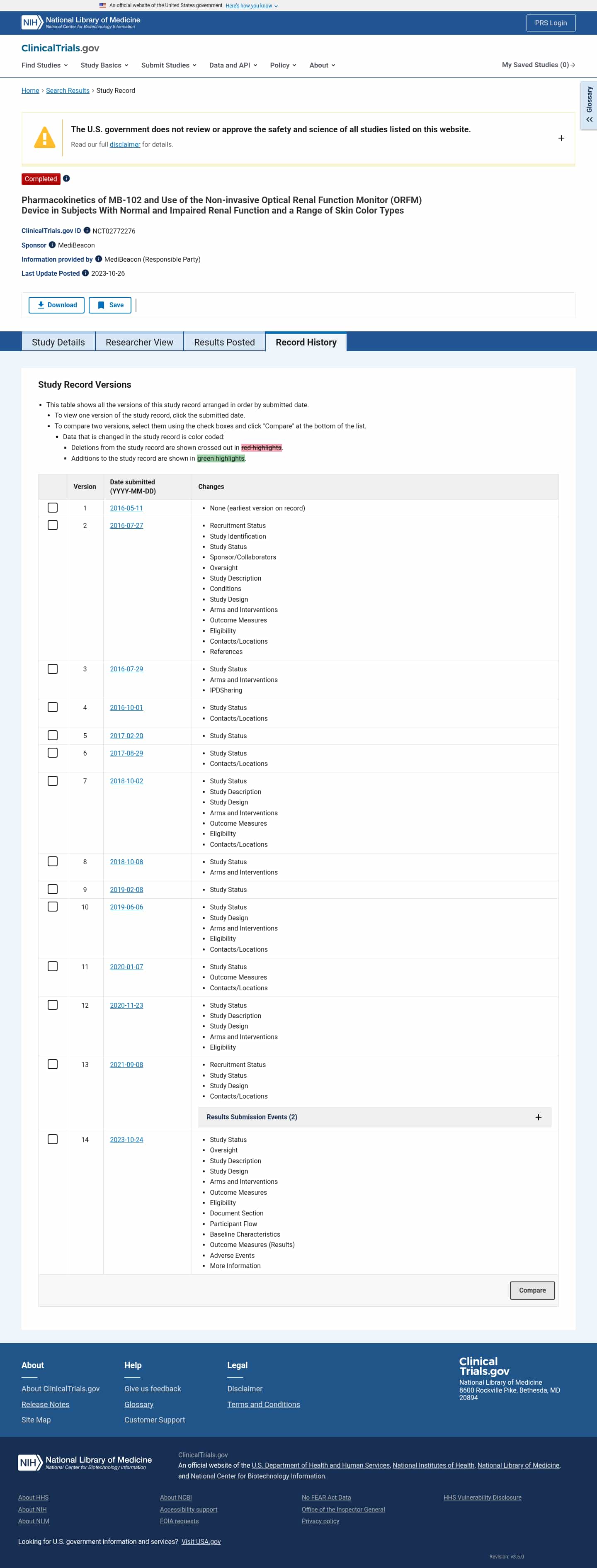 Latest website image capture