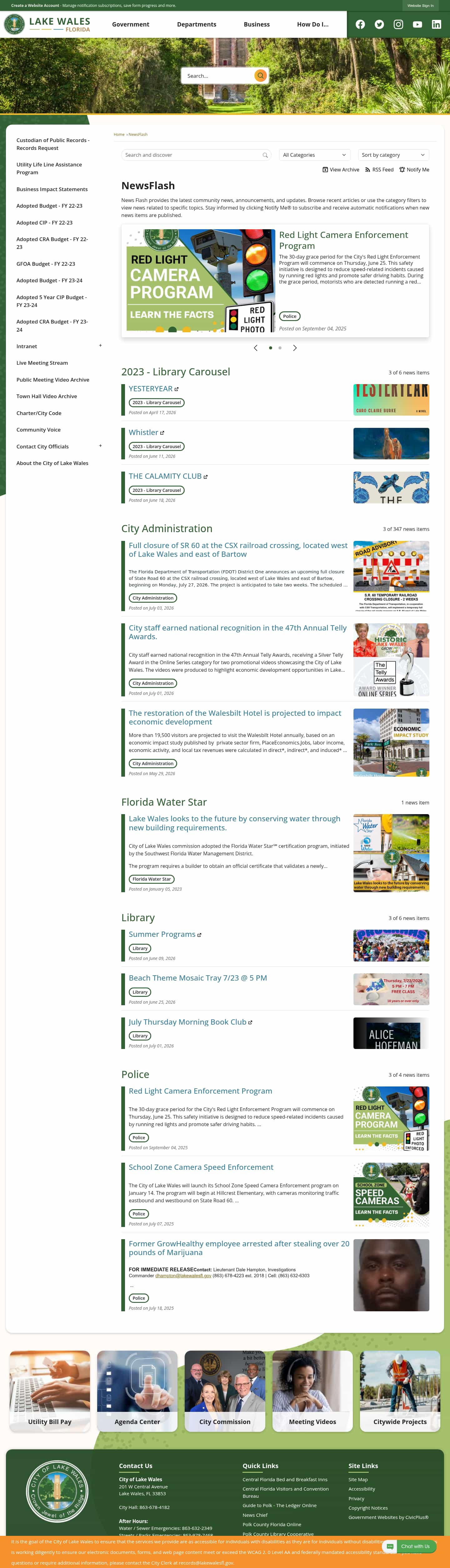 Latest website image capture